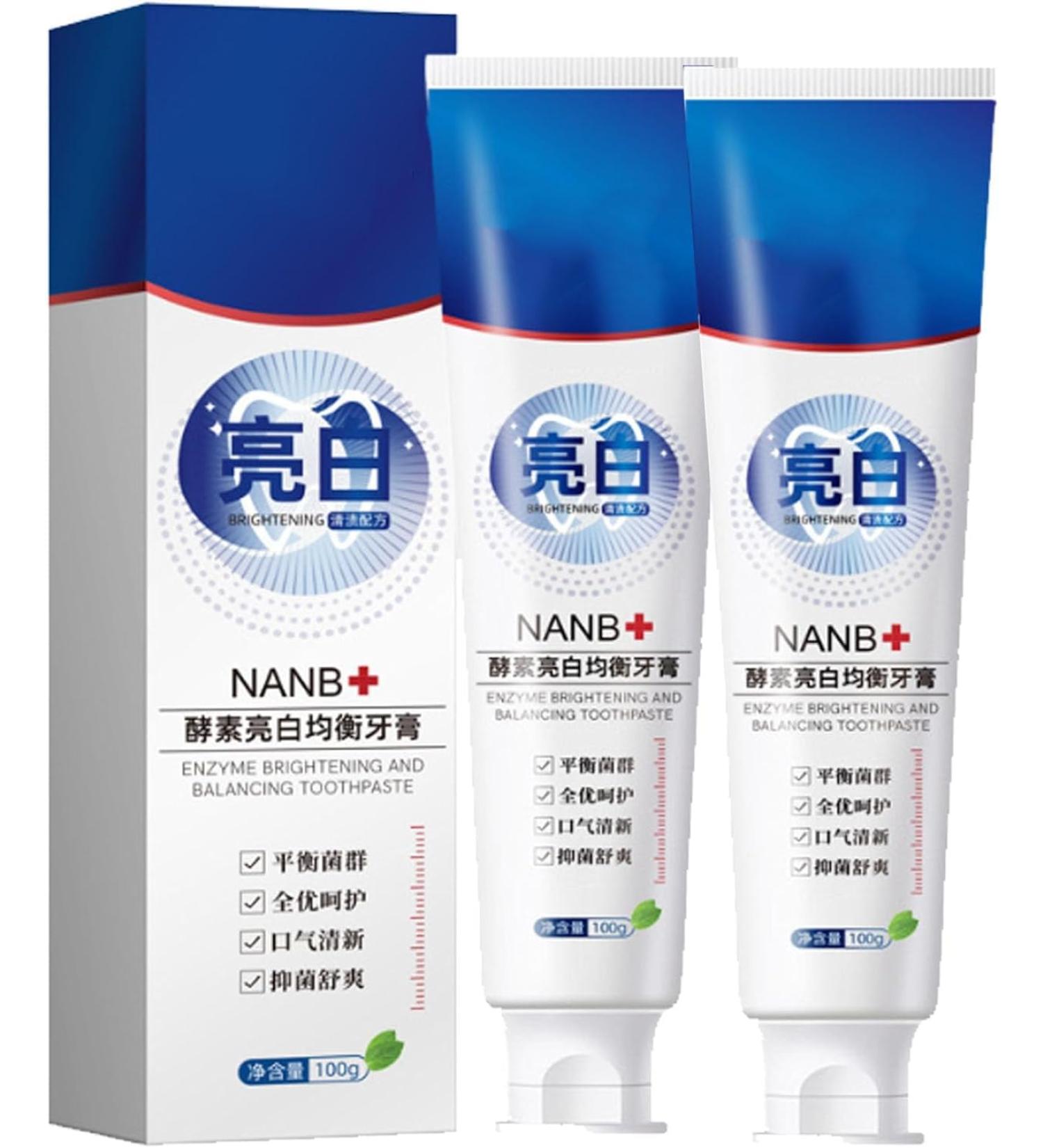 SP-4 Probiotic Rapid Whitening Toothpaste Fresh Breathe Whitening and Stain Removal Toothpaste Deep Cleaning Toothpaste Prevents Tartar - Buy Online on GoSupps.com