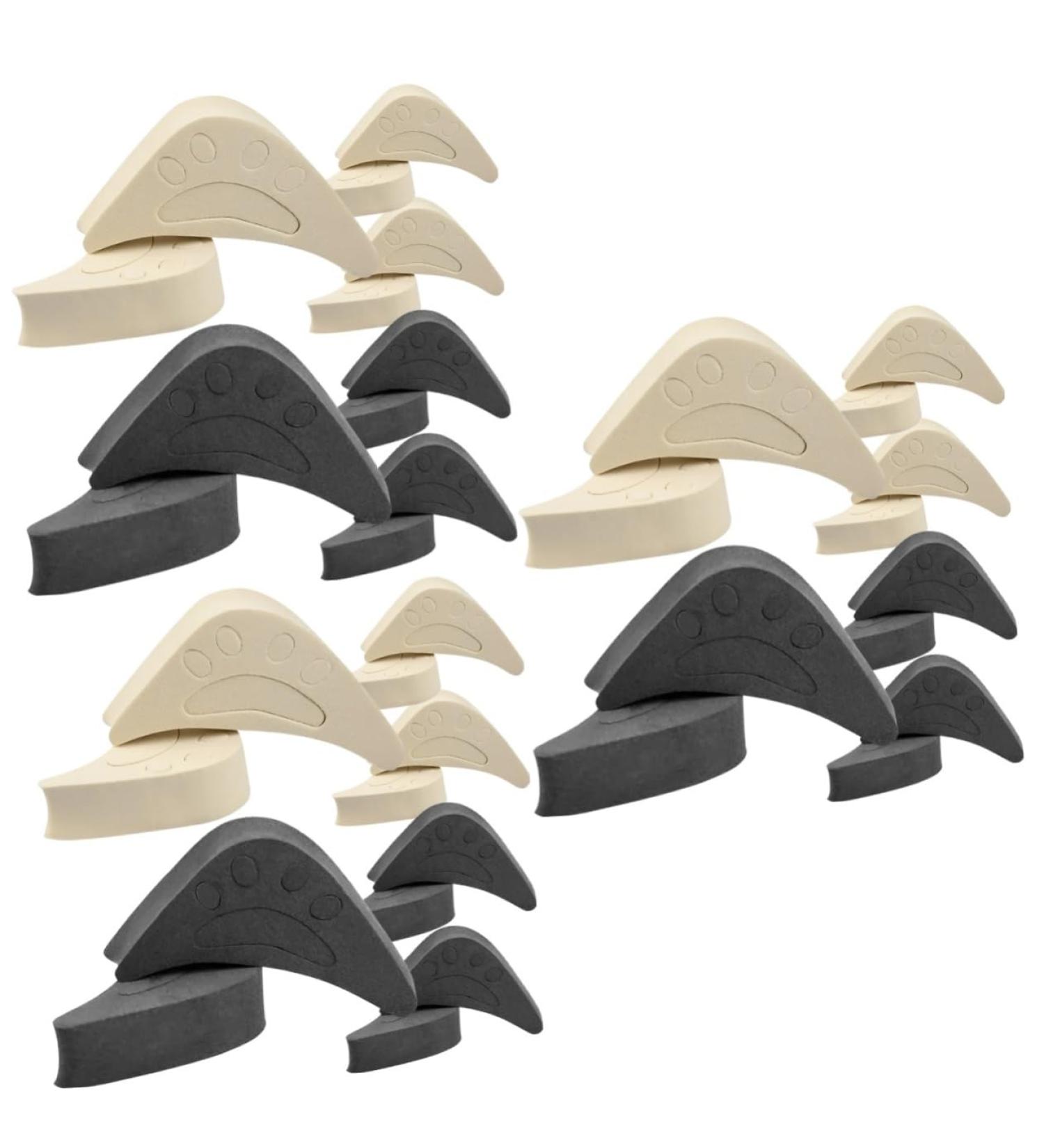 Shop Hemoton 18 Pairs Toe Plug Adjustment Pads for High Heel Comfort - Ideal for International Shipping - Buy Online on GoSupps.com