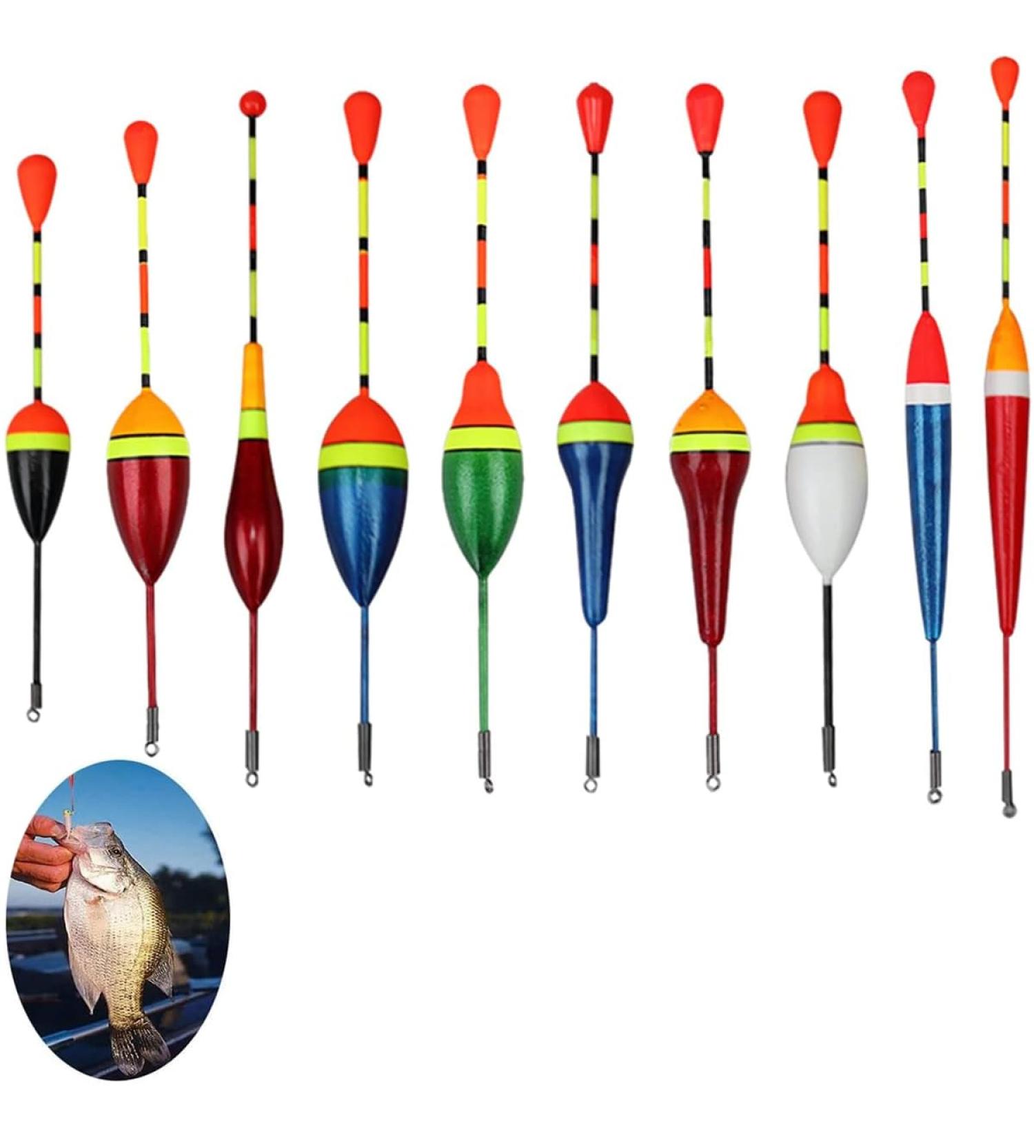 FDCGAS 10 PCs Fishing Set - Swimmers & Posing Patches for Trout & Angel Species - International Shipping Available - Buy Online on GoSupps.com