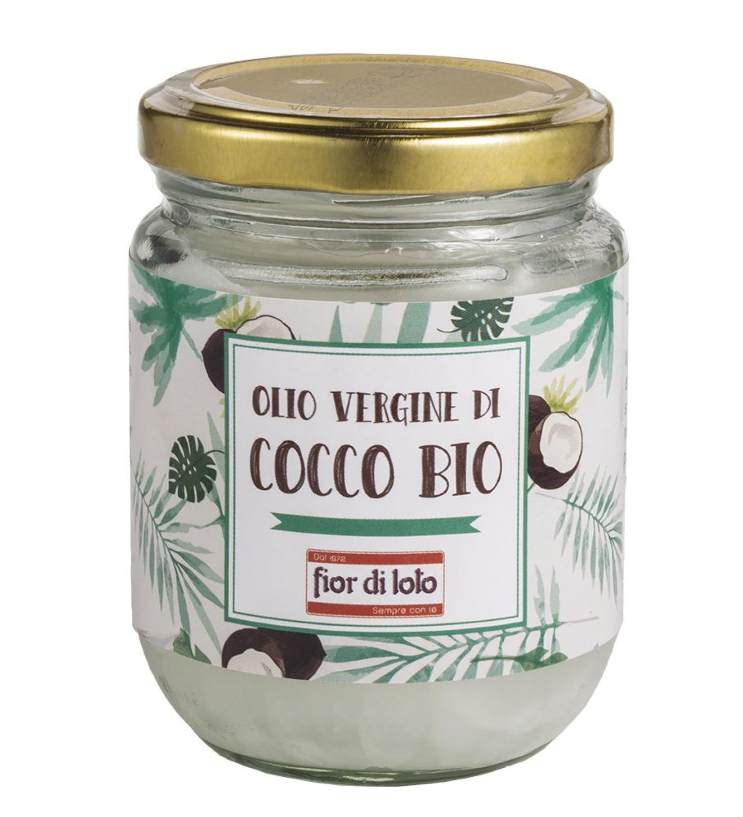 Fior di Loto Lotus Flower Virgin Coconut Oil 180 g Pack of 3