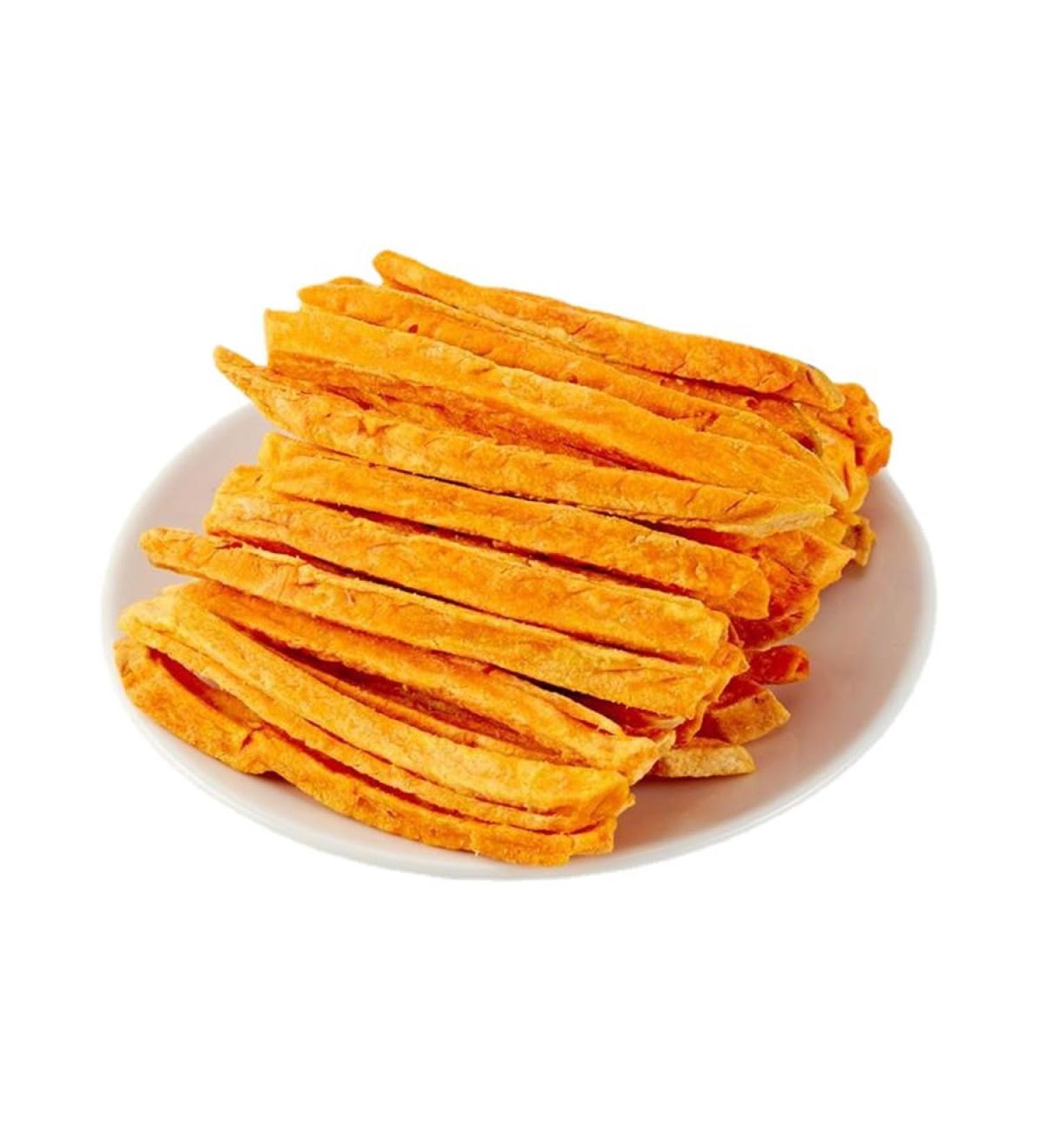 Dried Sweet Potato Sticks 200g Crispy Sweet Potato Jerky Instant Vegetable Jerky Crispy Fruits and Vegetables Snacks - Buy Online on GoSupps.com