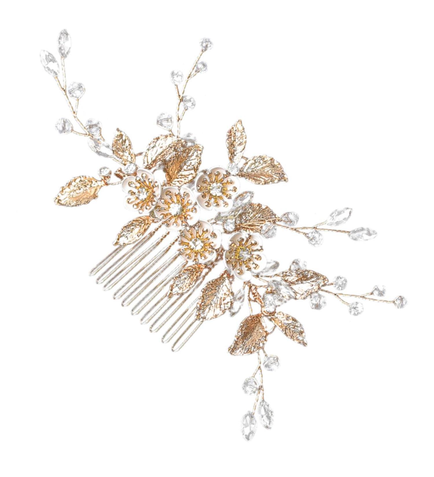 HAPINARY girls hair accessories European and American hair accessories bridal hair accessories accessories Hand made bridesmaid bride headpieces for wedding hairpin bride hair accessory - Buy Online on GoSupps.com