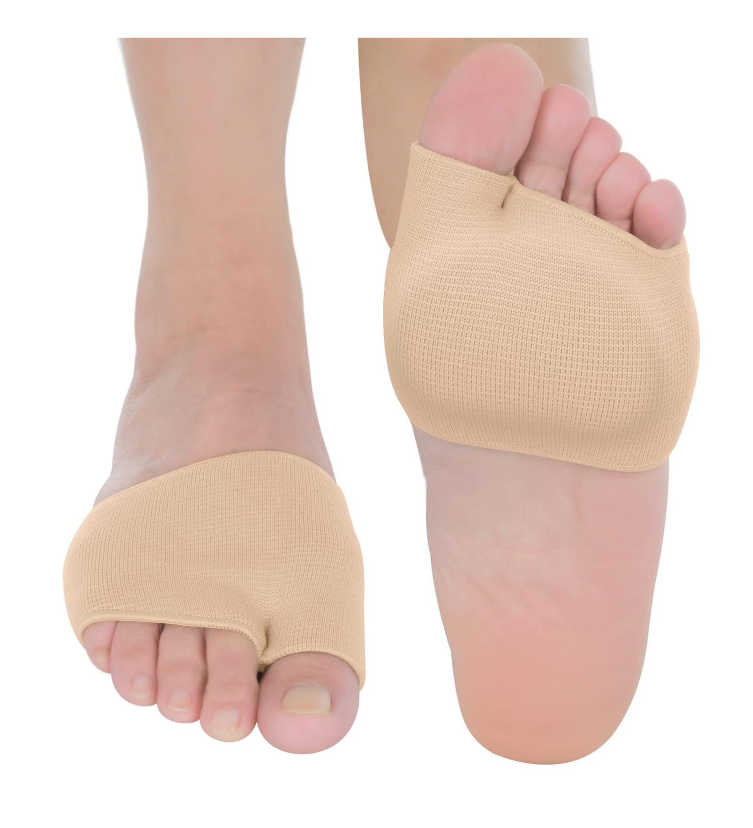 SIBBA Mittelfu -Pads | Orthopedic Insole Bandage | Breathable Beige Toe Correction | Pain Relief Foot Pillow for Men & Women - XL Size - Buy Online on GoSupps.com