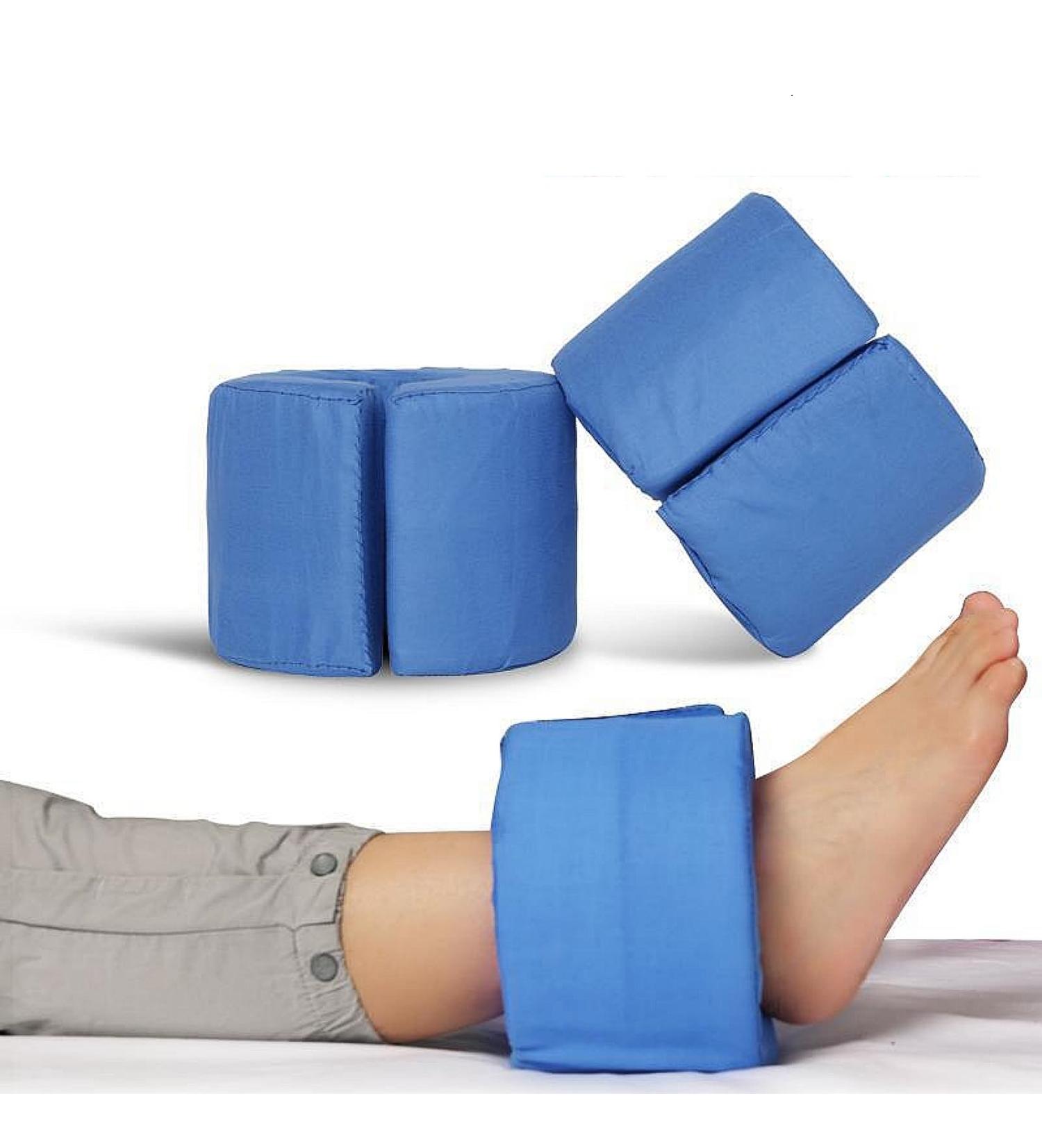 Heel Cushion Protector Pillow for Elderly | Relieve Pressure from Sores & Ulcers | Foot Support for Bedridden Patients - Buy Online on GoSupps.com
