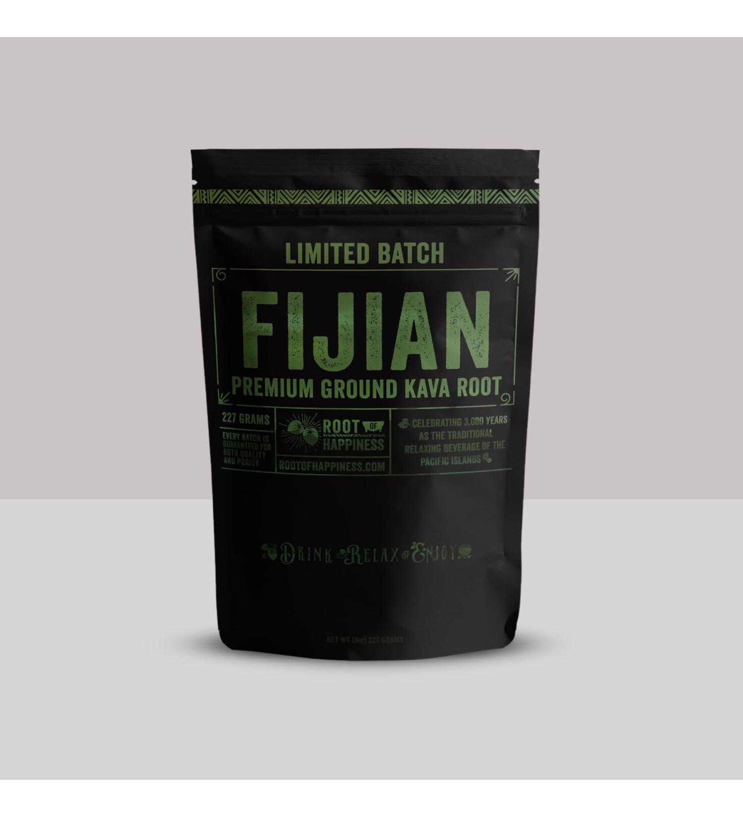 Root of Happiness Fijian Kava Powder - Superior 1/2lb