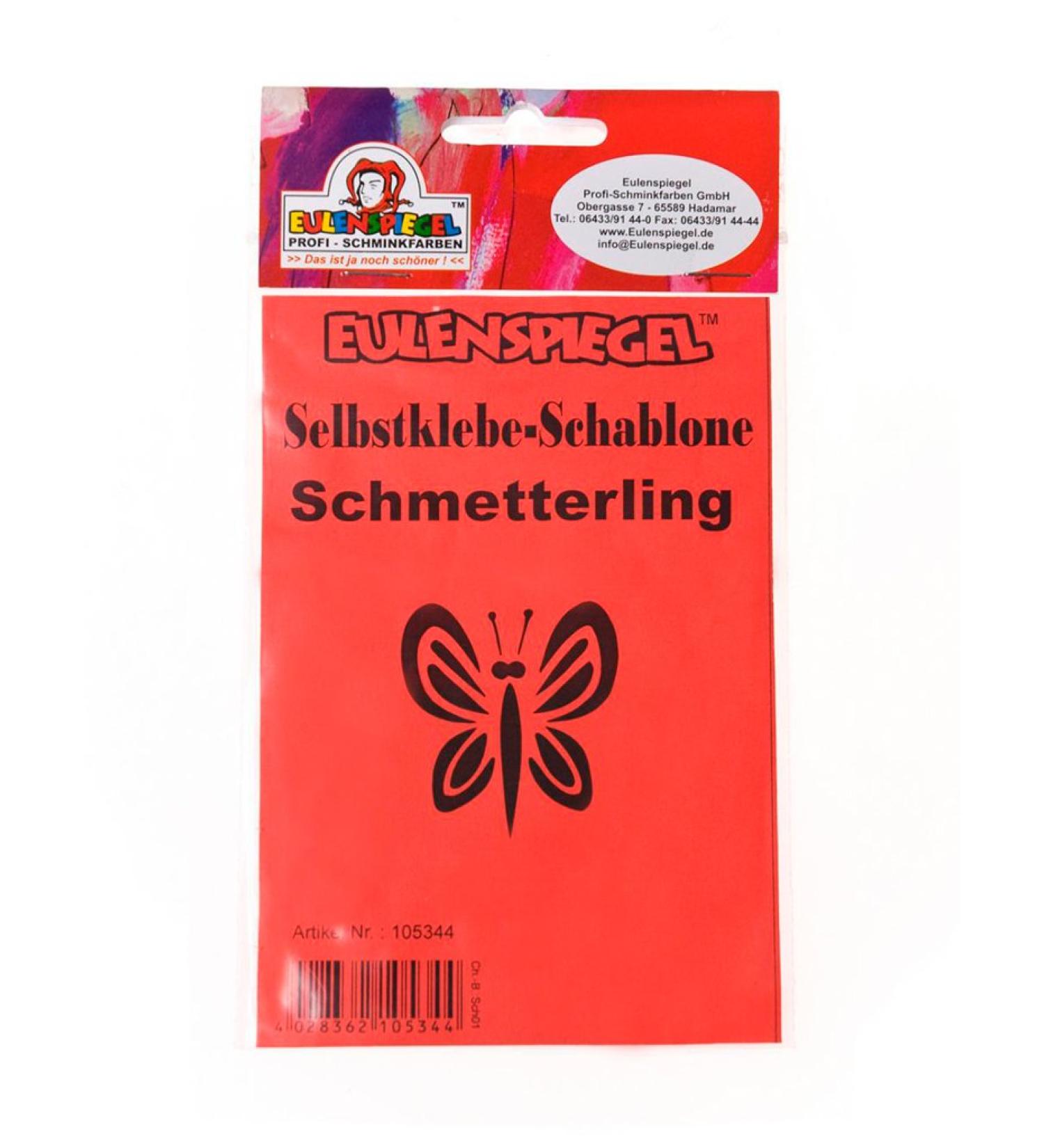 Eulenspiegel 105344 - Self-adhesive stencil - butterfly