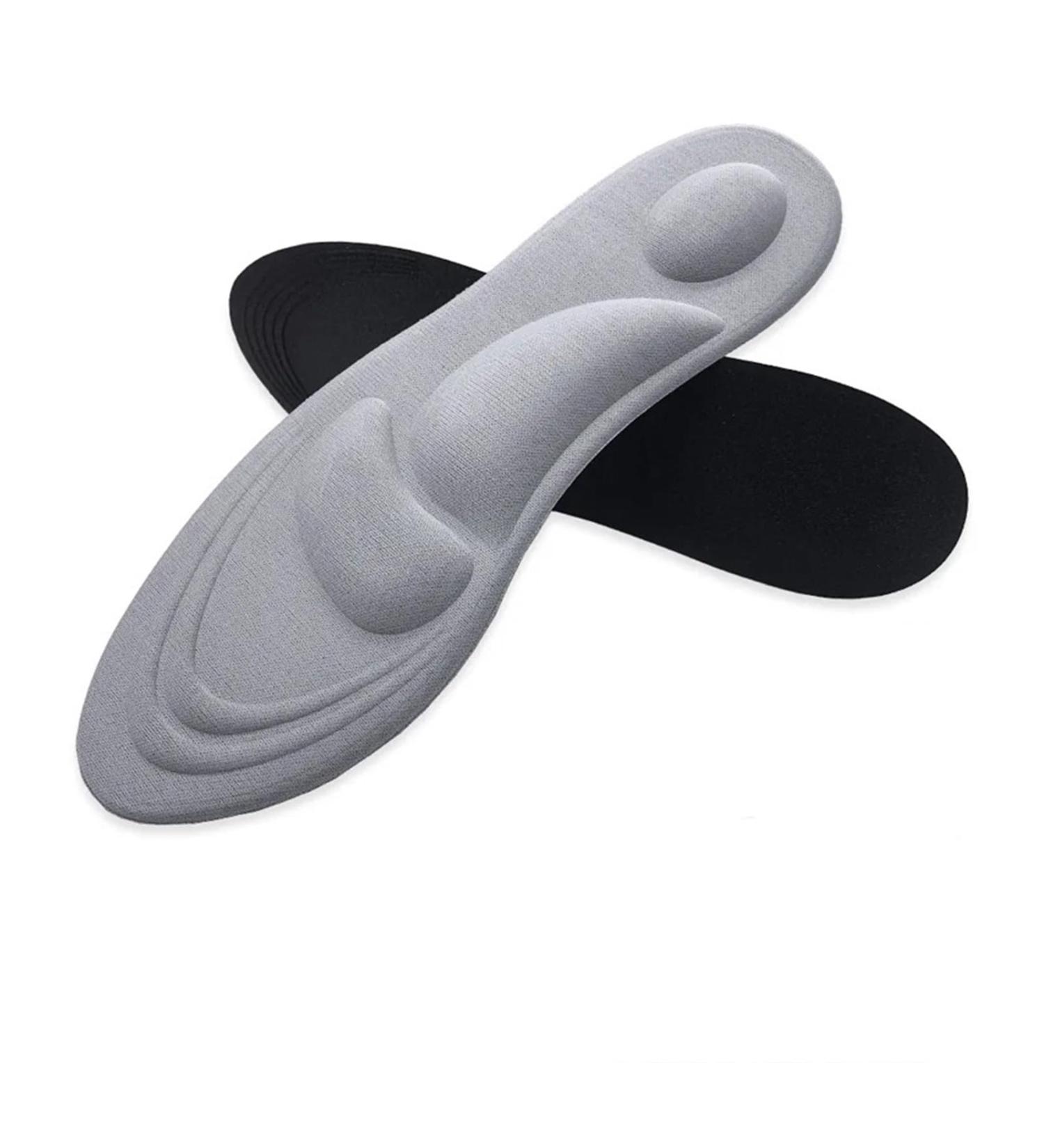 CSCDD 4D Stretch Breathable Running Insoles for Men & Women | Orthopedic Cushion Pads for Shoes - Small Size - Buy Online on GoSupps.com
