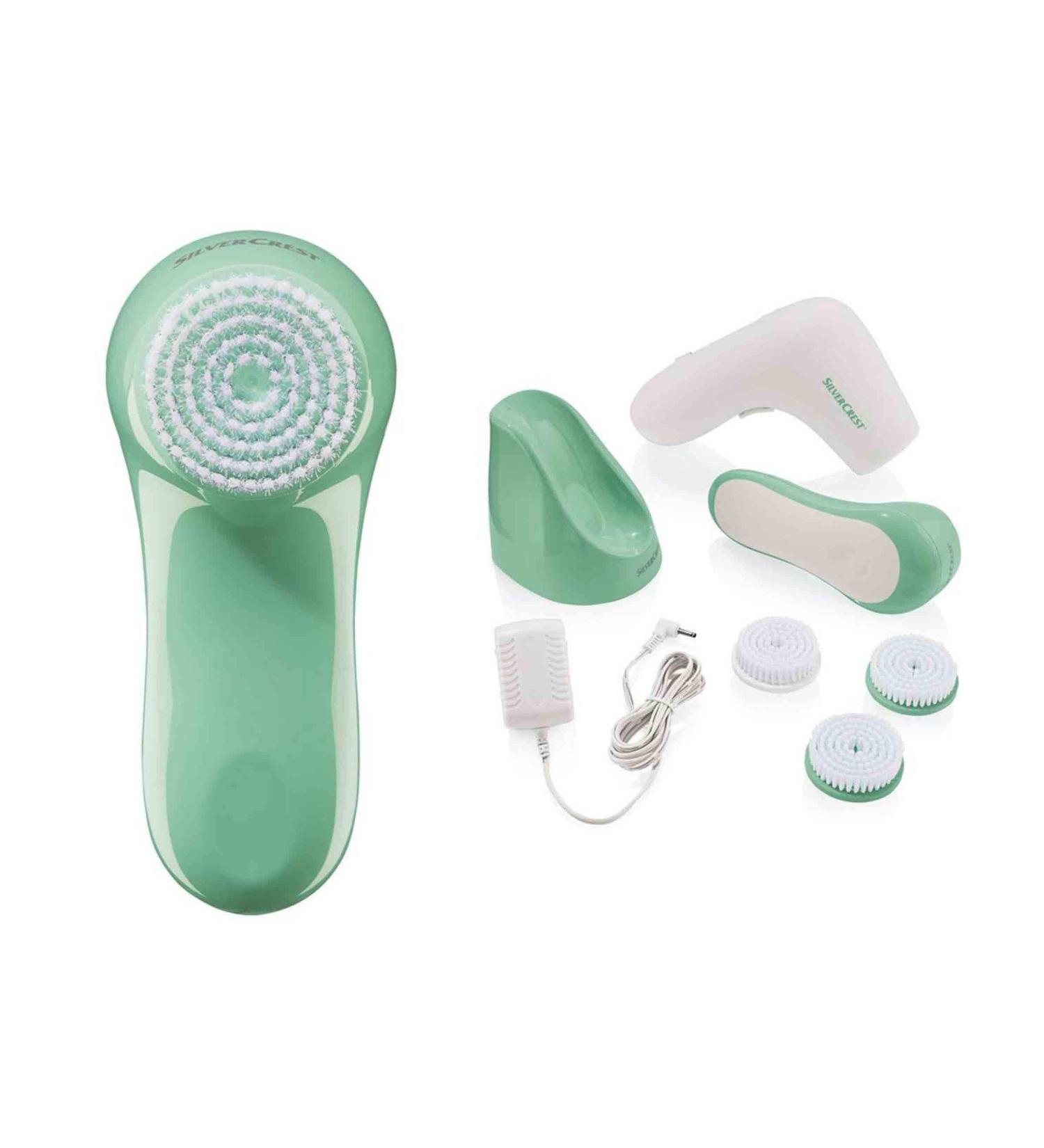SilverCrest Sonic Facial Cleansing Brush SSGRB 500 A1 - Ultimate Skin Care Tool for Radiant Complexion | International Shipping Available - Buy Online on GoSupps.com