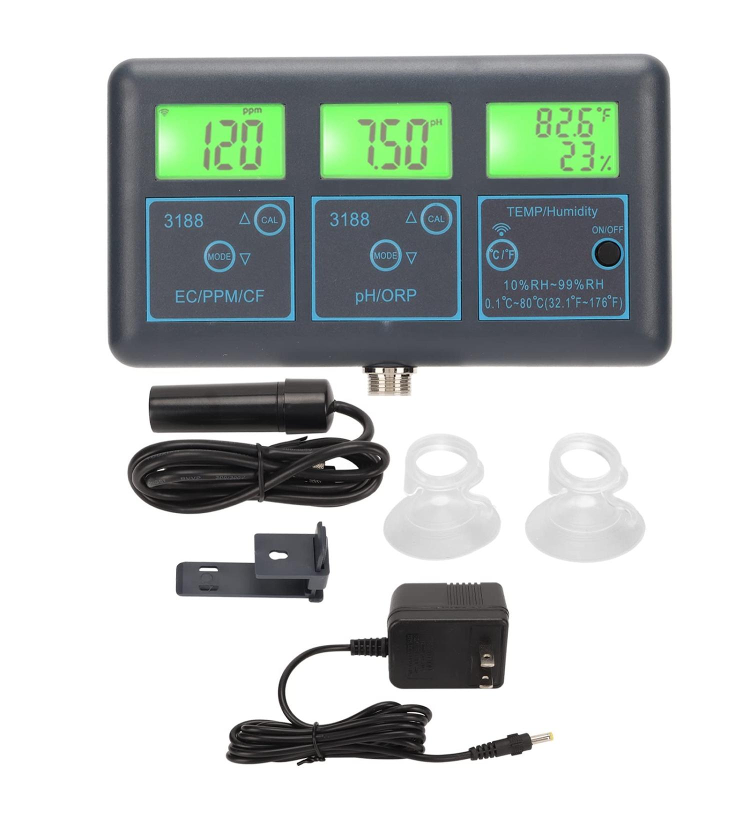 Water Quality Monitor - WiFi TDS ORP pH Temperature & Humidity Detector | Accurate Water Testing - Buy Online on GoSupps.com