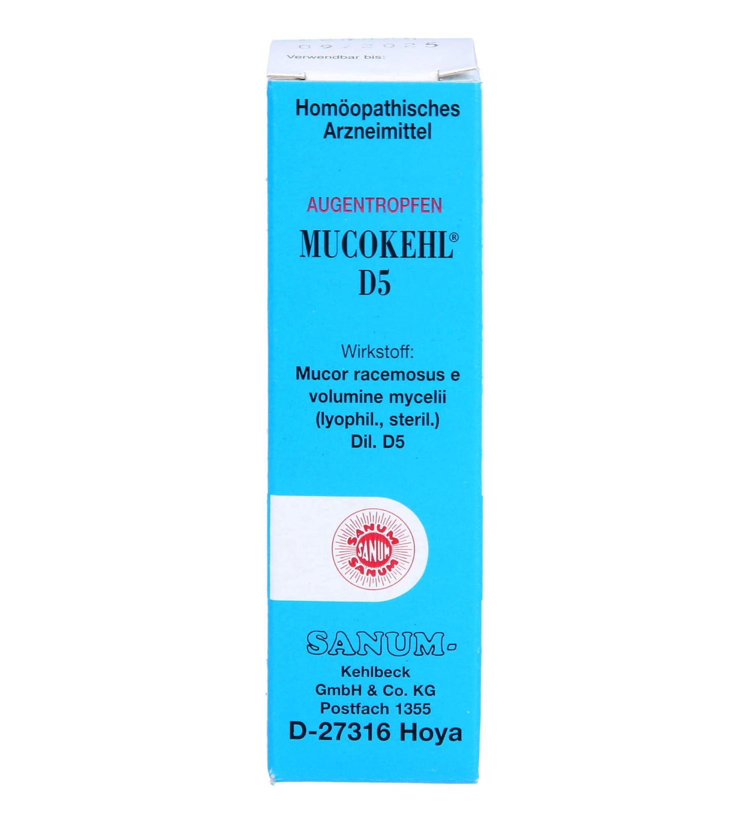 Mucokehl Eye Drops D5 - Natural Relief for Eye Discomfort | International Shipping Available - Buy Online on GoSupps.com