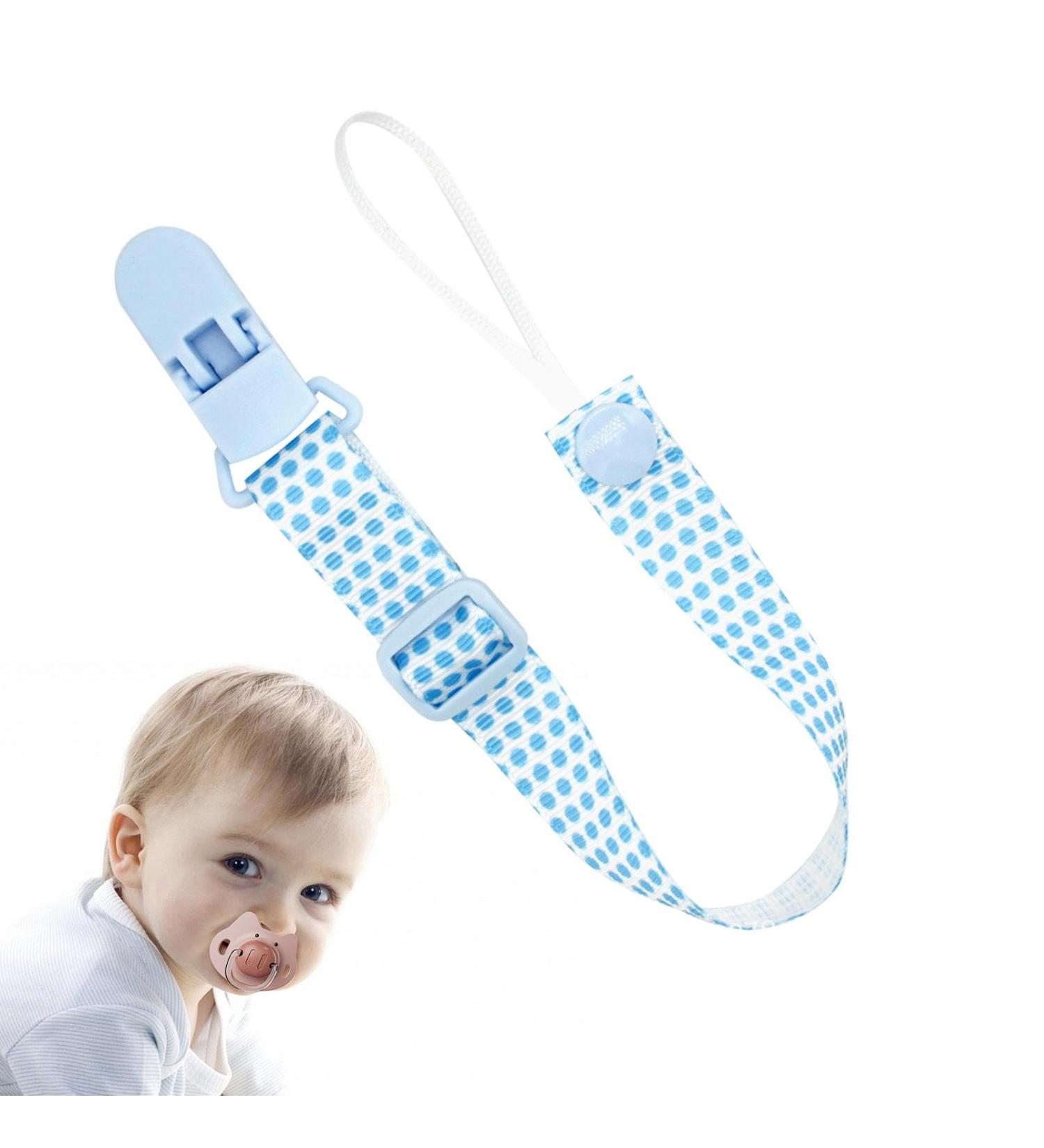 Yajexun Pacifier Holder Clip | Anti-Drop Pacifier Band & Biting Belt for Boys & Girls | Universal Pacifier Leash A06 - Buy Online on GoSupps.com
