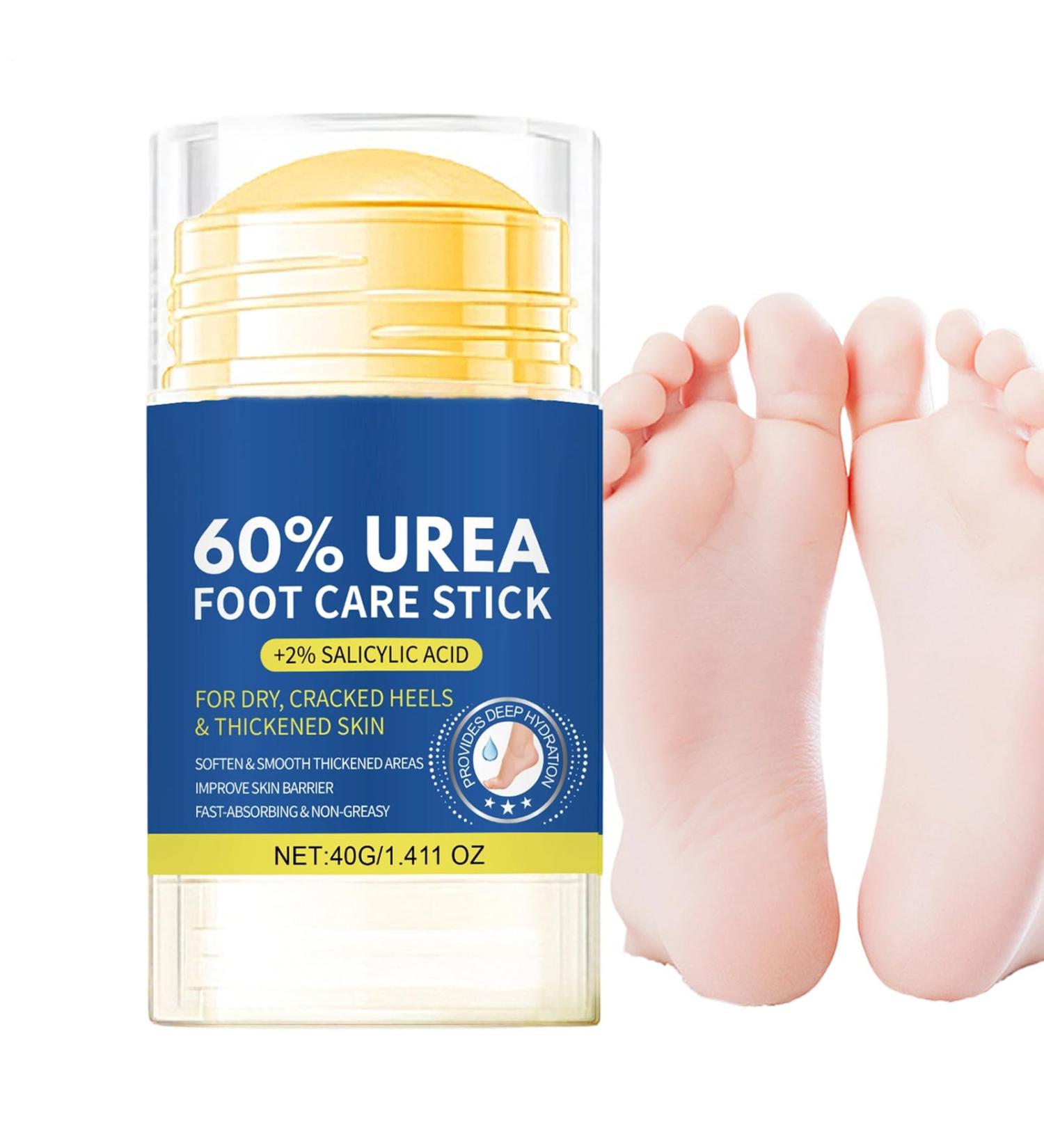 Anti-Crack Foot Cream Stick - 40g Non-Greasy Balm Stick - Moisturizing Heel Cream for Women and Men for Rough Skin for Winter Care of Cracked Heels - Buy Online on GoSupps.com
