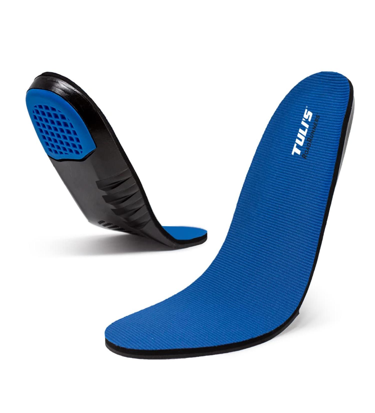 Large Tuli's Roadrunners Arch Support Insoles with Shock Absorption - Cushioned Shoe Replacement - Buy Online on GoSupps.com
