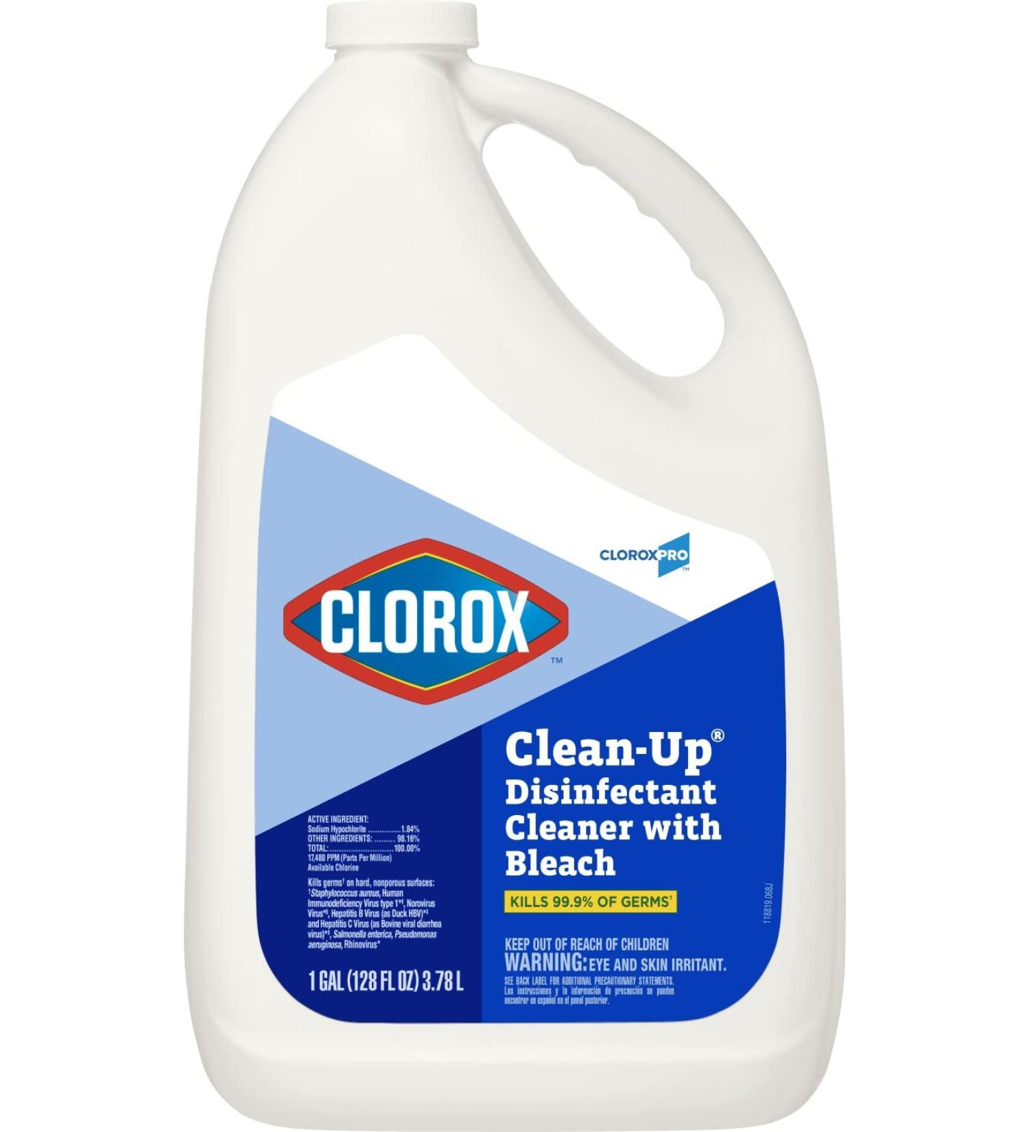 CloroxPro Disinfectant Cleaner with Bleach Refill 128 oz - 35420 - Buy Online on GoSupps.com