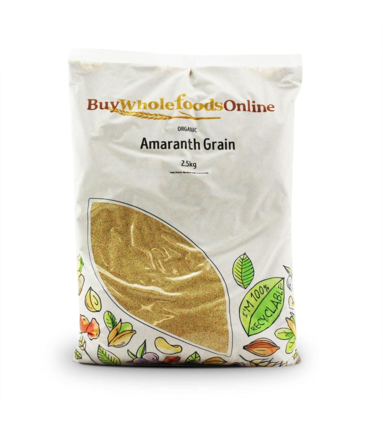 Organic Amaranth Grain 2.5kg (BWFO)