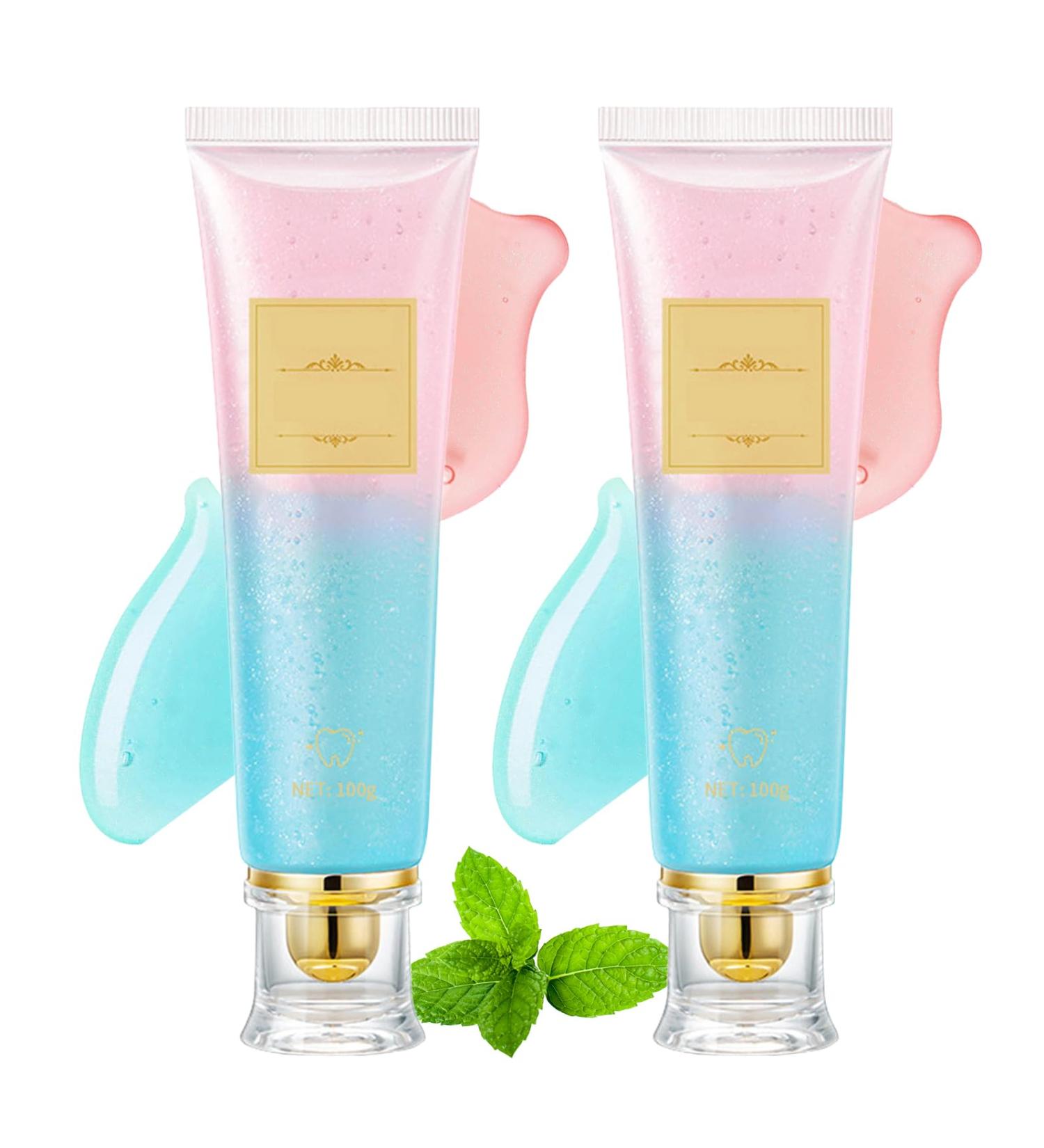 Niacinamide Whitening Toothpaste for Stain Removal & Fresh Breath | Brightening Toothpaste with Gentle Cleaning Formula | Enamel Safe Supports Gum Health Mint 3.53oz (2) - Buy Online on GoSupps.com