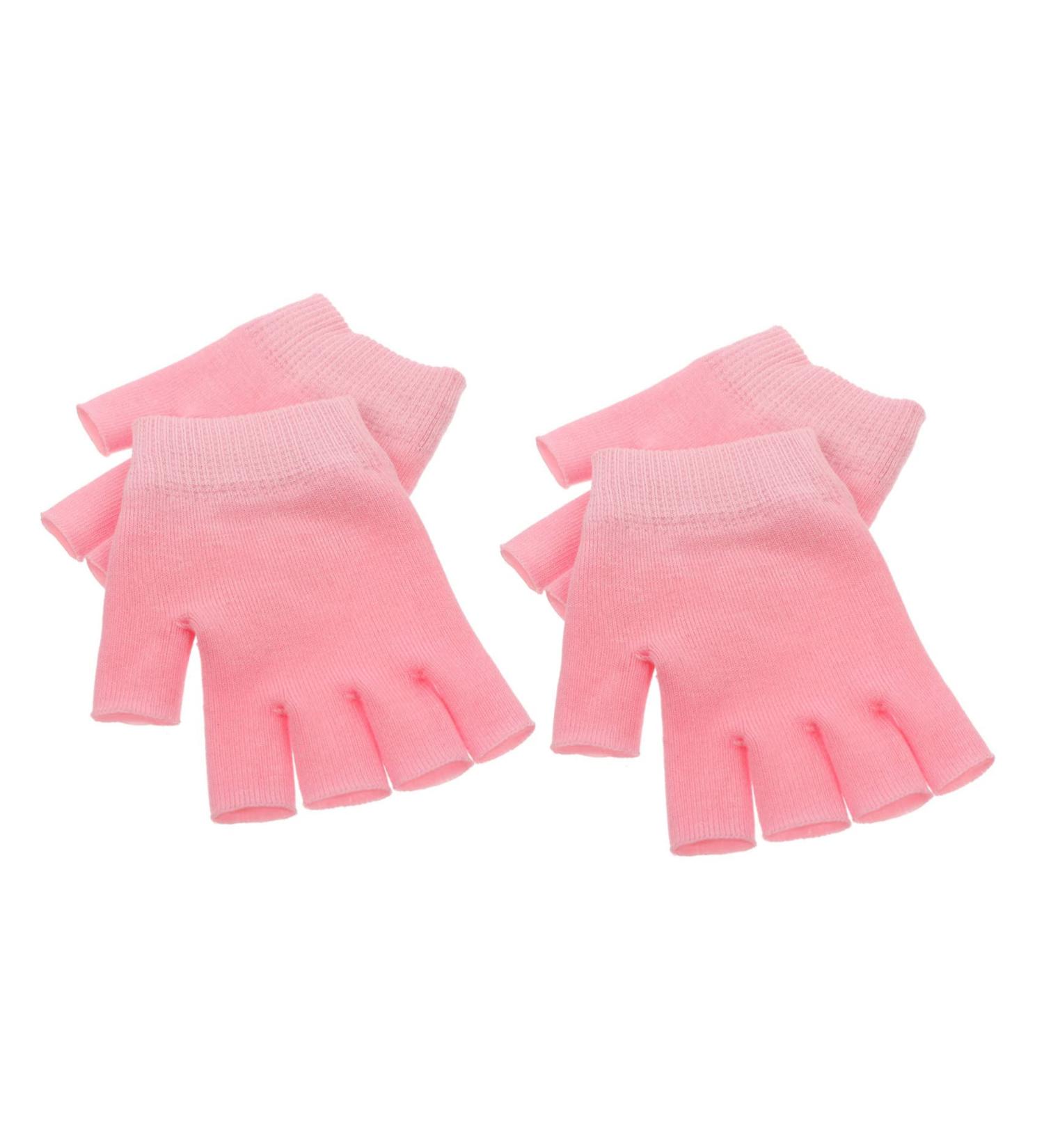 POPETPOP 4 Pairs Gel Gloves Dry Hands Gloves Lotion Gloves for Dry Hands Half Finger Spa Gloves Cracked Hand Gloves Grooming Gloves Hand Care Gloves Cosmetic Miss Knitting Moisturizing - Buy Online on GoSupps.com