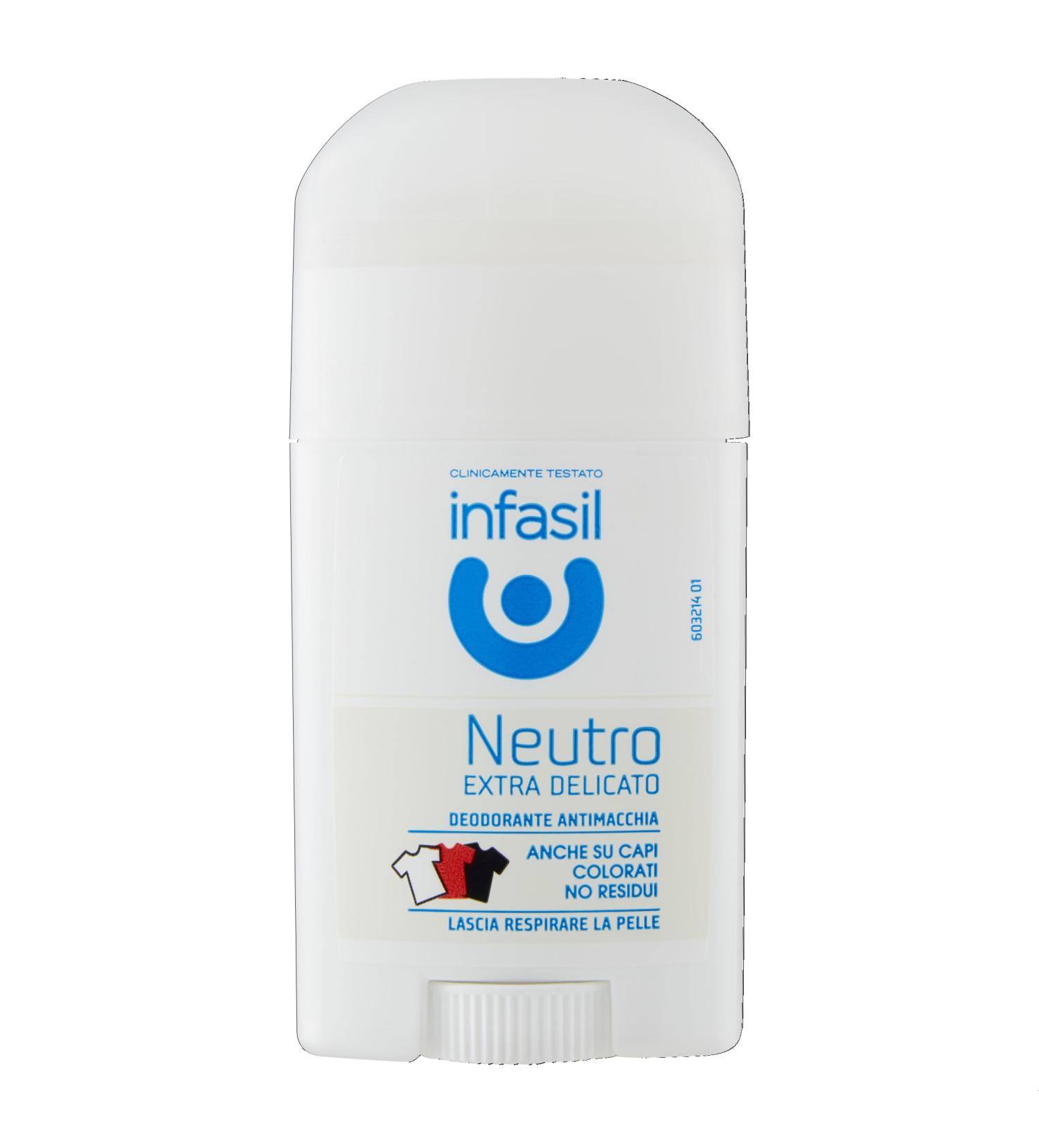 Buy Infasil Neutro Extra Delicate Deodorant Roll-On 50ml - International Shipping Available - Buy Online on GoSupps.com