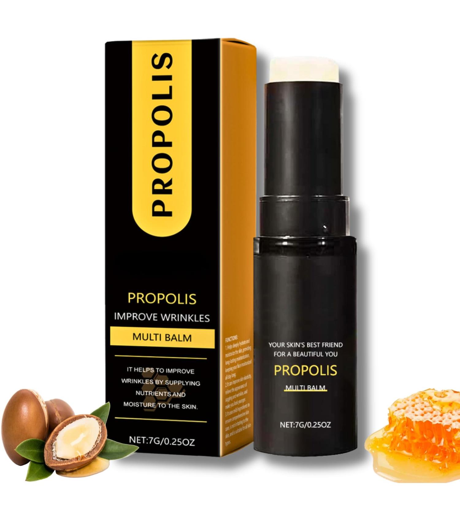 Propolis Eye Cream Stick Propolis Multi Balm Stick Propolis Wrinkle Balm Propolis Moisturizer Stick Propolis Anti-wrinkle Face Balm Eye Balm Body Balm Wrinkle Balm Stick for Face & Body - Buy Online on GoSupps.com