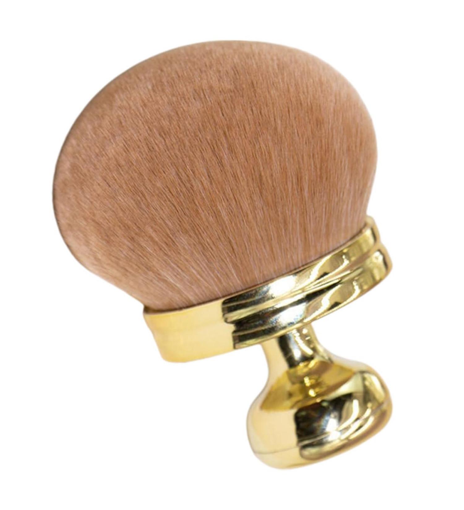 FOMIYES Fluffy and Soft Makeup Brush Makeup Tools Setting Powder Brush Blush Makeup Brush Travel Size Makeup Brushes Setting Powder Makeup Brush Beauty Brushes for Makeup Face Powder Brush 8.50X7.00X7.00CM Golden - Buy Online on GoSupps.com