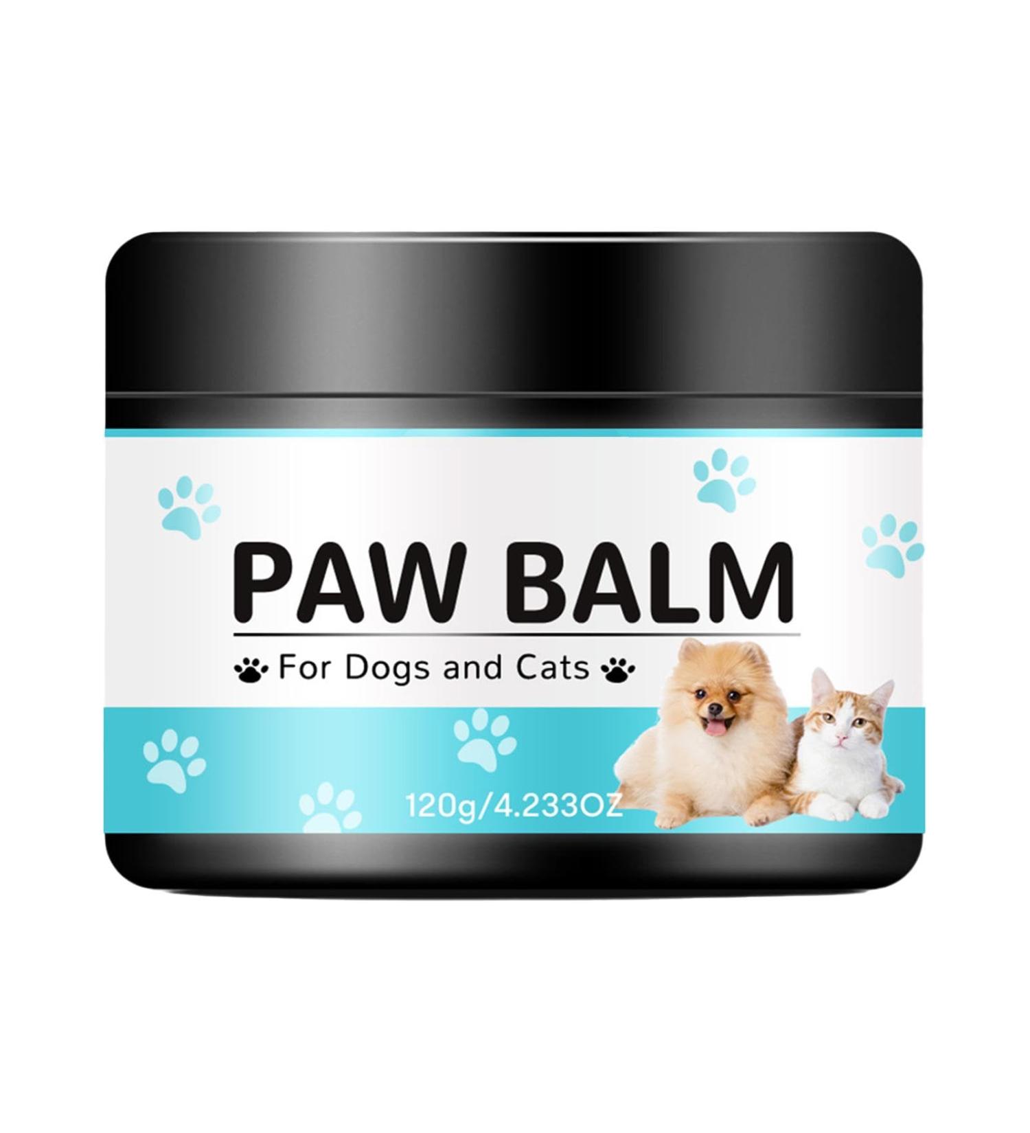 Paw Balm - 120g Natural Cream Butter | Paw Wax for Dry Paws and Nose - Natural Moisturizing Dog Paw Balm & Dog Paw Pads - Buy Online on GoSupps.com
