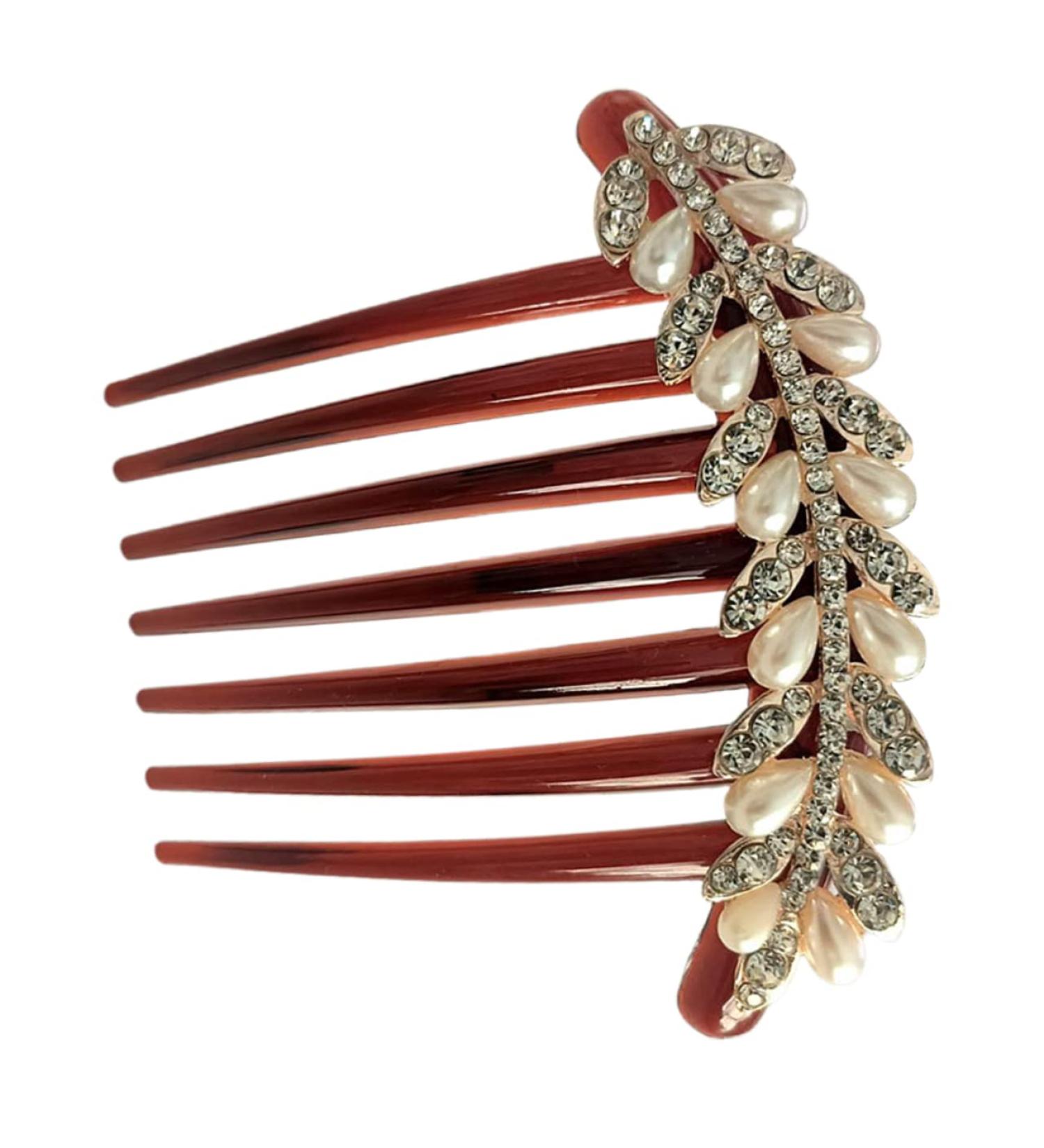 CANIGHT Decorative Hair Combs for Women Rhinestone Hair Combs Formal Hair Accessories for Women Bridal Headpiece Bridal Hair Comb Bridal Hair Pin Hair Clips for Bangs Bride Rhinestones - Buy Online on GoSupps.com