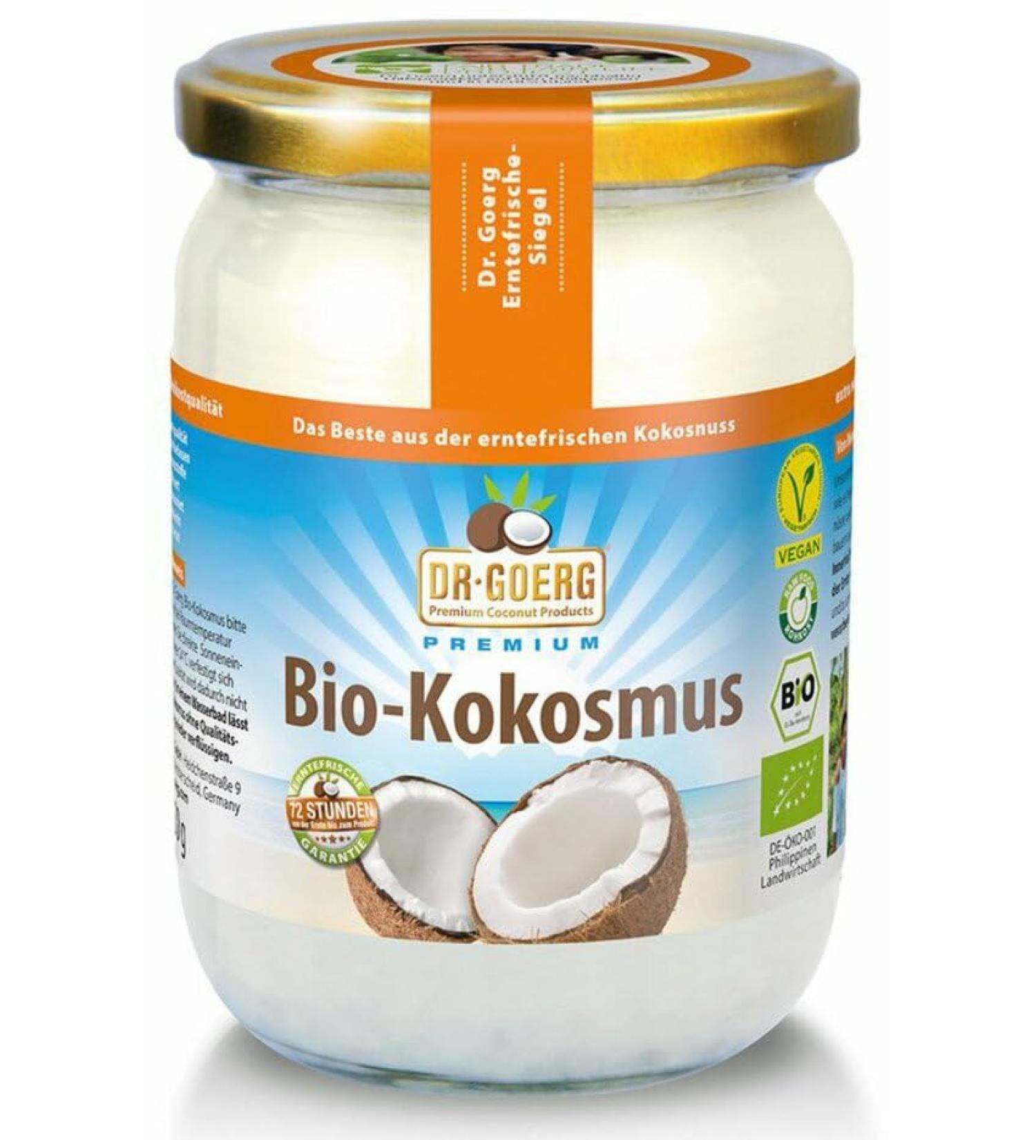 Dr. Goerg Premium Organic Coconut Butter (2 x 500 gr) 500 g (pack of 2)