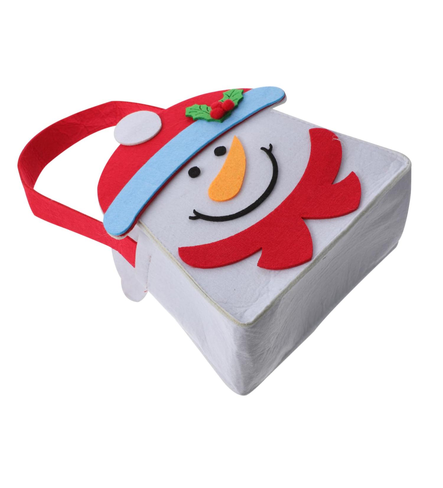 PRETYZOOM 1pc Christmas Candy Bag Candy Bags Christmas Party Bags Festive Themed Bag Cloth Bag Cartoon - Buy Online on GoSupps.com