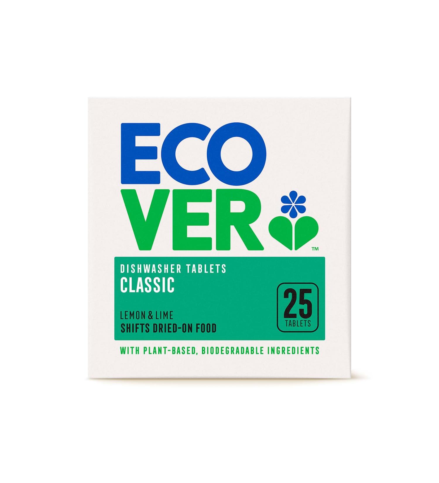 ECOVER DISHWASHER TABLETS BOX OF 25