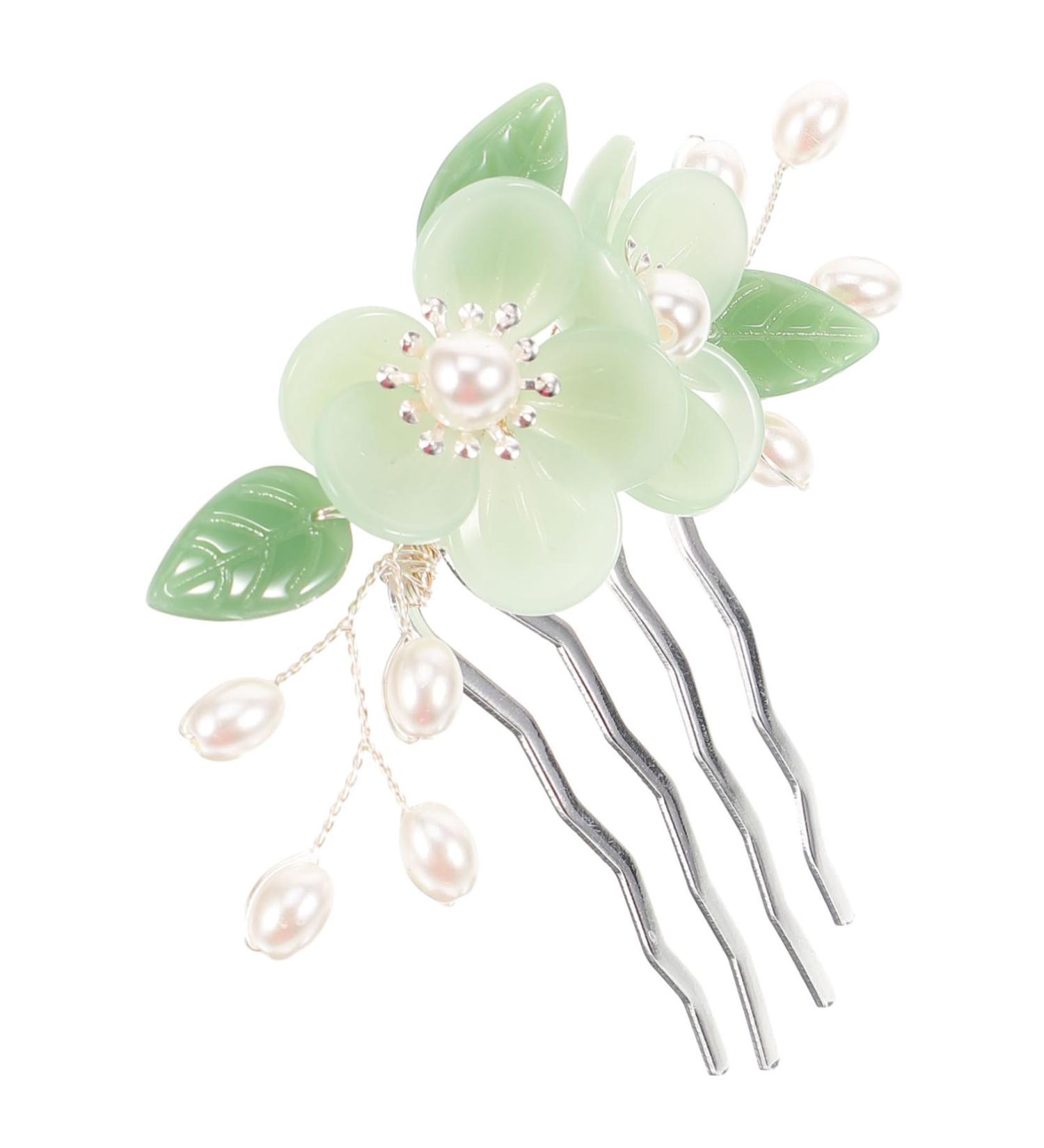 MAGICLULU Antique Hair Clasp Hair Comb Pearl Hair Comb Hair Ornament Tooth Comb Style Hair Combs Vintage Comb Flower Hair Comb Small Wedding Hair Comb Hair Braid Accessories - Buy Online on GoSupps.com