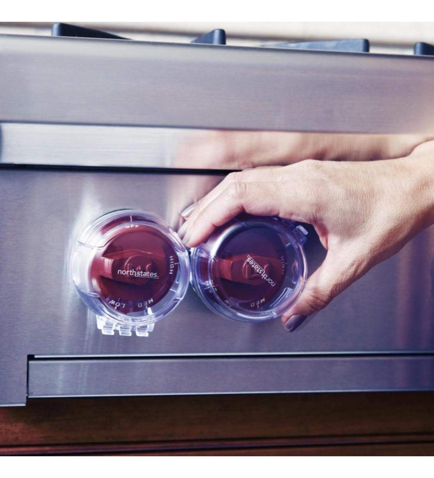 Toddleroo by North States Appliance Knob Covers | Prevents Your Child from Operating The Stove knobs | Fits Most Front Facing stoves | Baby proofing with Confidence (5-Pack  Clear) - Buy Online on GoSupps.com