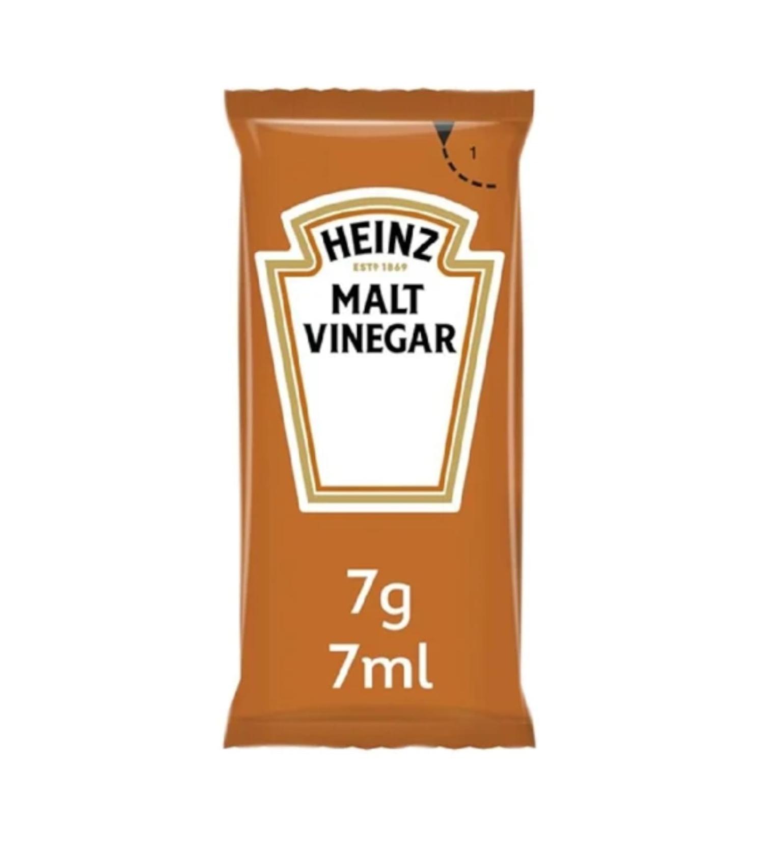 Heinz | Malt Vinegar | Individual Sachets | 50 Pack - Buy Online on GoSupps.com