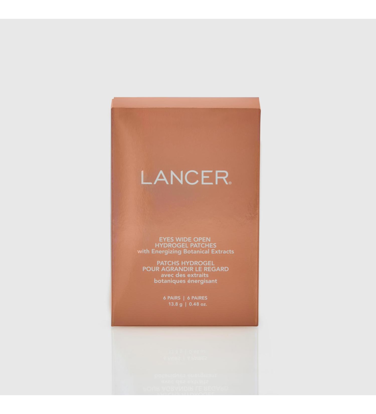 Lancer Skincare Eyes Wide Open Hydrogel Eye Patches - Revitalize & Energize Under Eyes (12 Gel Patches) - International Shipping Available - Buy Online on GoSupps.com