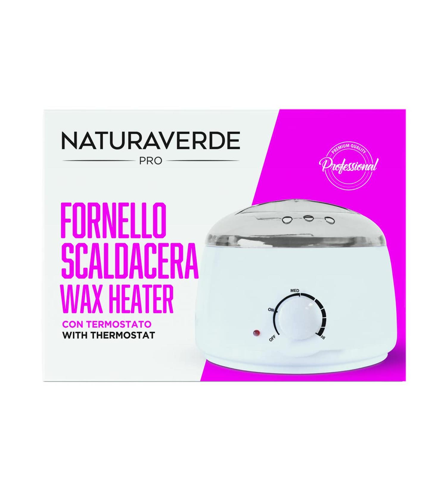 Naturaverde PRO Wax Warmer with Thermostat | Electric Hot & Warm Wax Warmer for Smooth Skin - Buy Online on GoSupps.com