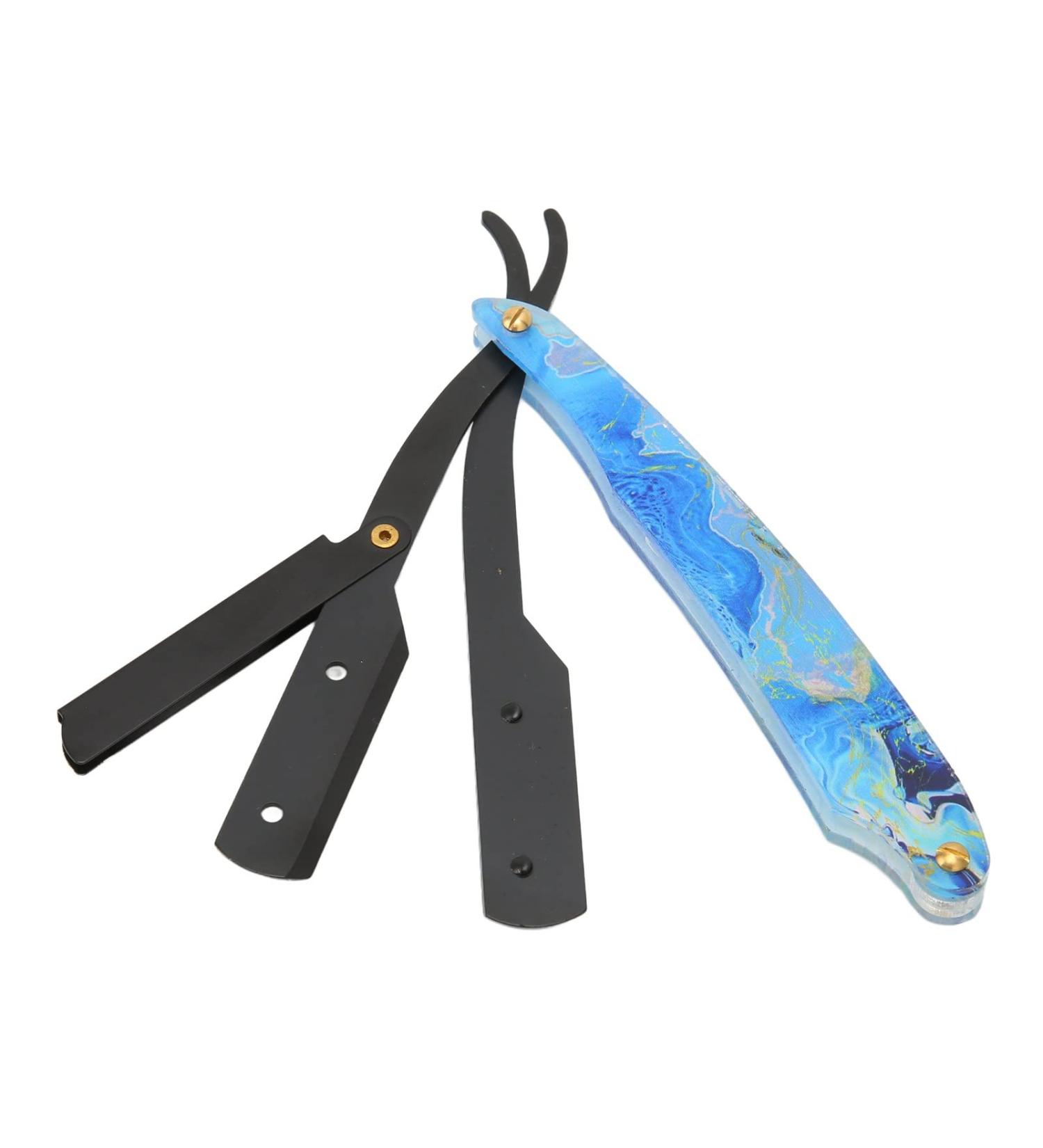 Buy Barber Straight Edge Razor Holder with Acrylic Handle | Face & Hair Trimming - International Shipping Available - Buy Online on GoSupps.com