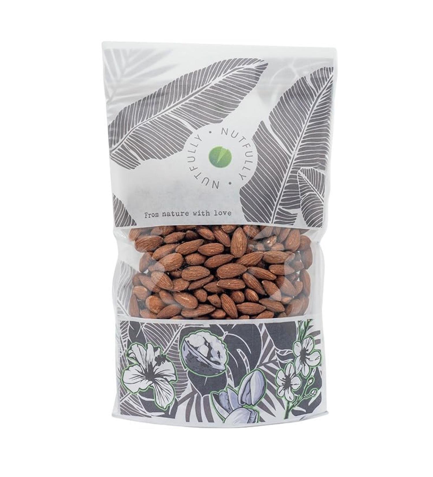 Natural dry roasted and salted almonds - Buy Online on GoSupps.com
