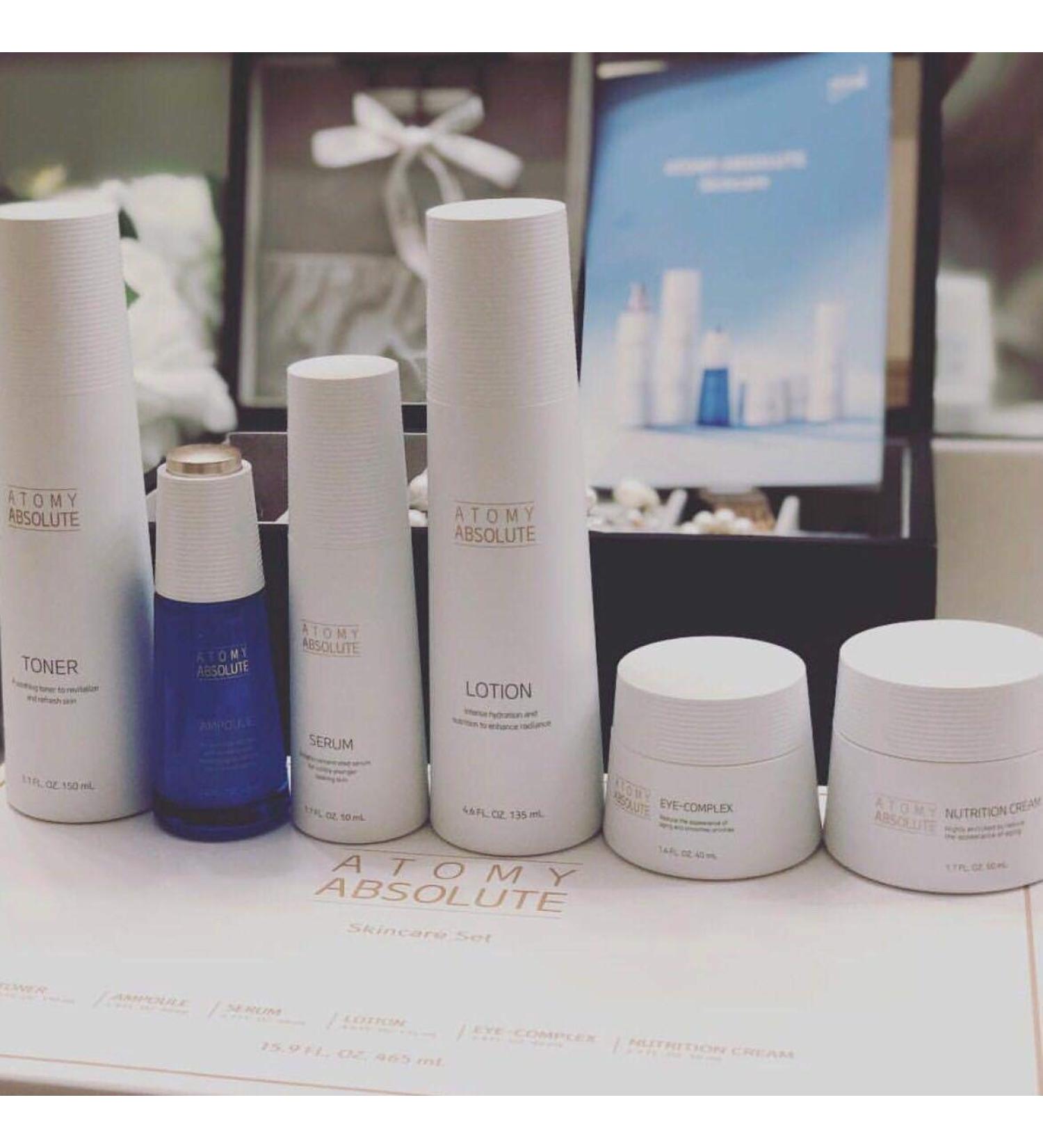 Shop ATOMY Absolute CellActive Skincare Set - 6 Types for Radiant Skin | International Shipping Available - Buy Online on GoSupps.com