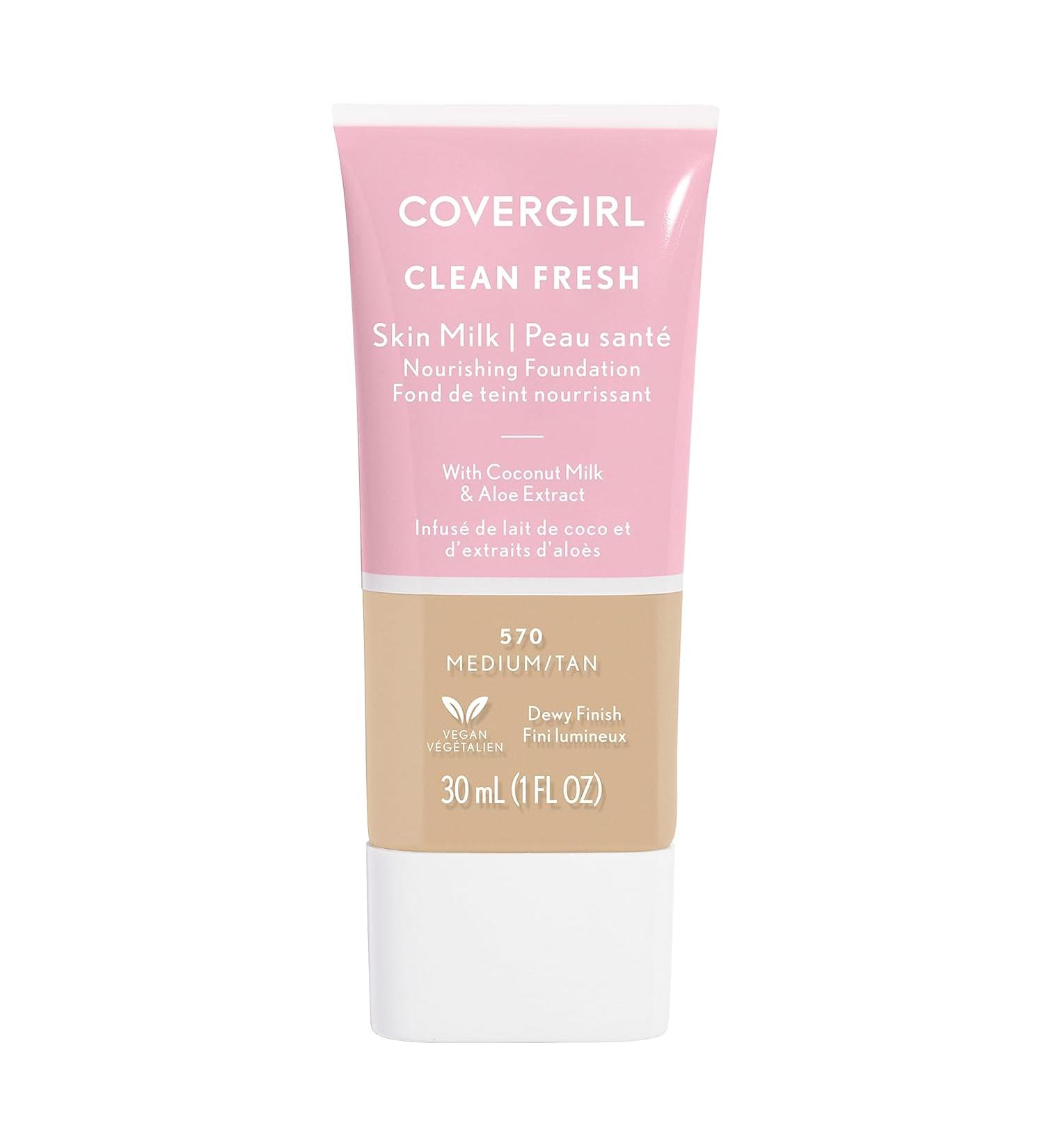COVERGIRL Clean Fresh Skin Milk Foundation - Medium/Tan, 1 Fl Oz (Pack of 1) - Buy Online on GoSupps.com