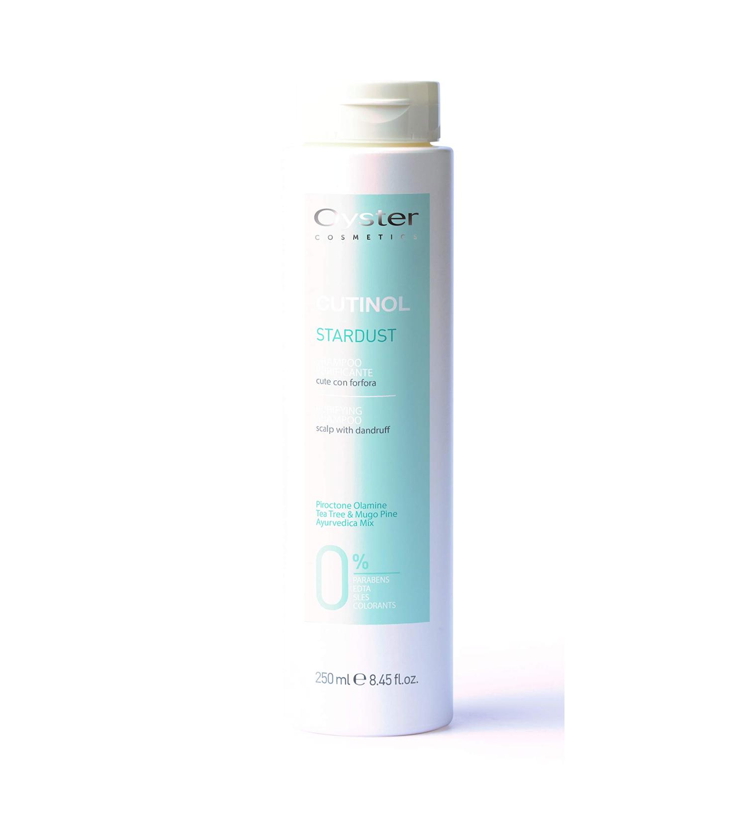 oyster cosmetics Oyster cosmetics Cutinol Stardust Forpha Prevention Purifying Shampoo - 250 ml Clear Green