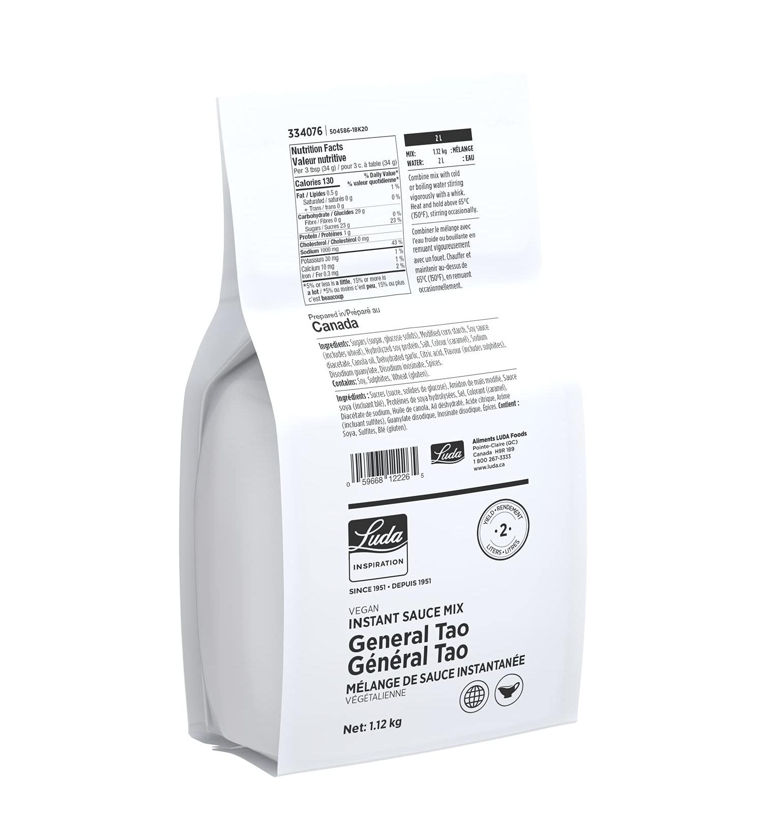 Instant General Tao Sauce Mix 1.12kg bag - Buy Online on GoSupps.com