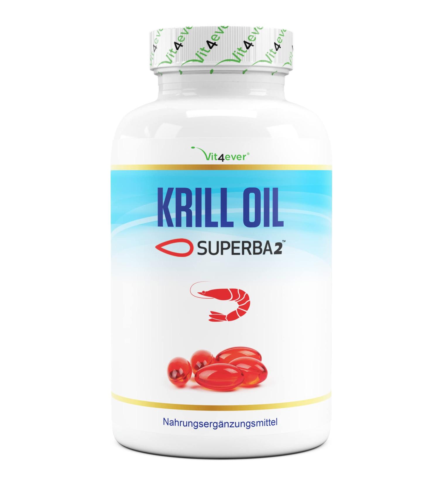 Superba Antarctic Krill Oil - 120 Capsules | Rich in Omega-3 EPA DHA Astaxanthin & Phospholipids | Sustainable Source - Shop Now! - Buy Online on GoSupps.com