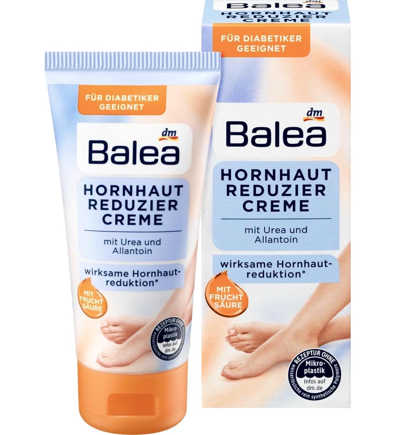 Balea Callus Reducing Cream with Urea & Allantoin - 50ml | Diabetic Safe Foot Care | Fast International Shipping - Buy Online on GoSupps.com