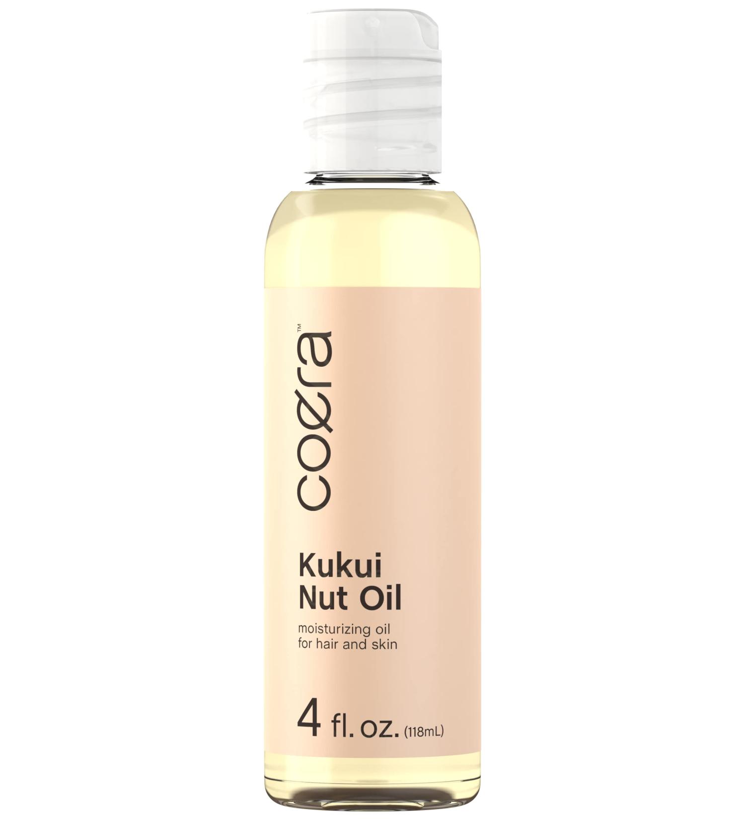 Kukui Nut Oil 4 fl oz | Moisturizing Hair & Skin Oil | Paraben SLS & Fragrance-Free - Buy Online on GoSupps.com