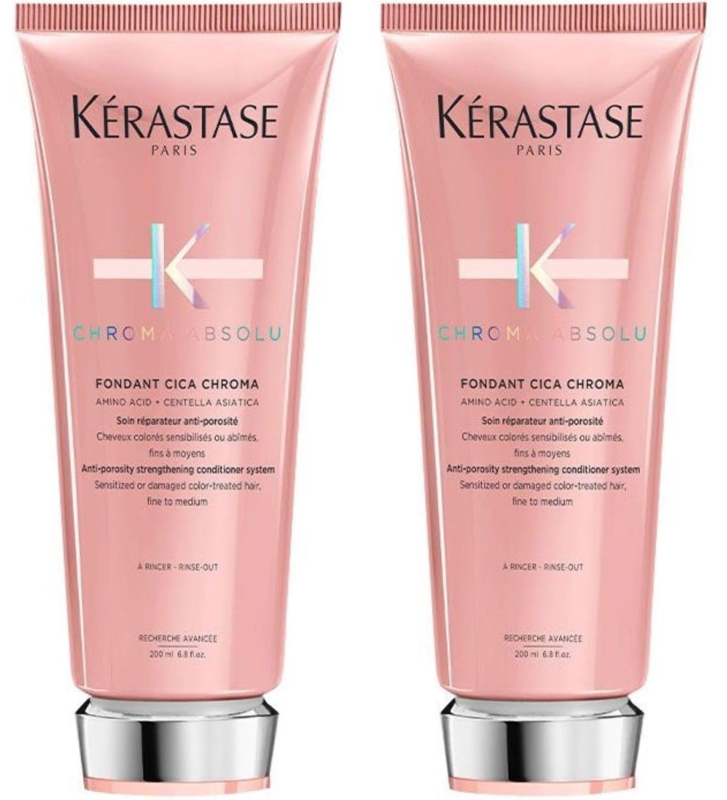 Kerastase DOUBLE Chroma Absolu Strengthening Fondant 200ml - Buy Online on GoSupps.com