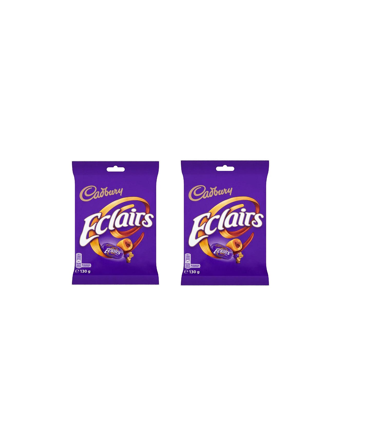 Eclairs Classic Chocolate Bags 130g (Pack of 2) - Buy Online on GoSupps.com
