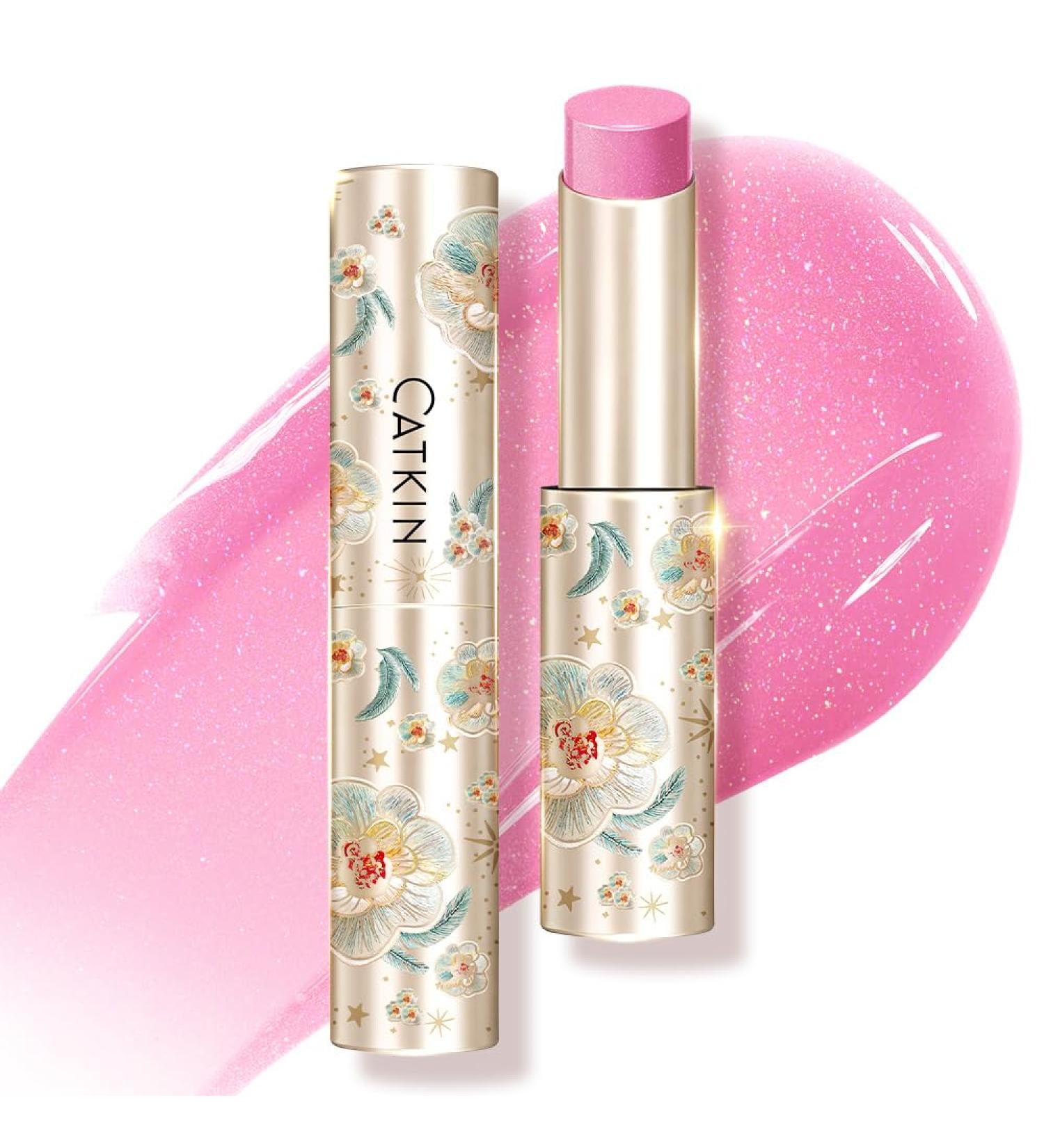 CATKIN Glossy Lip Balm Ultra Hydating Glow Lip Tinted Jelly Plumping Melting Balm Shea Butter Repair Soothing For Dry Lips 0.12 oz C07 AZALEA C07 AZALEA (Shimmer) - Buy Online on GoSupps.com