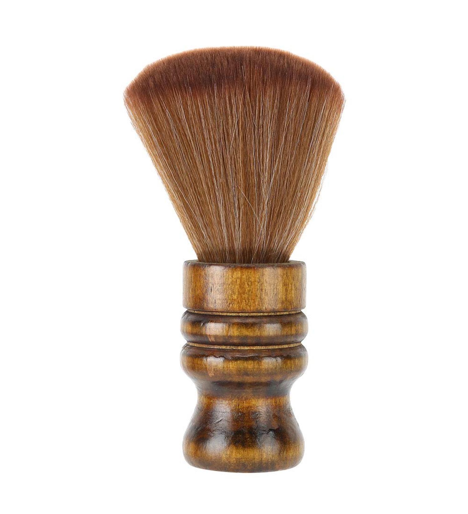 Face Duster Brush Barber Brush Broken Hair Sweep Brush Hair Cutting Neck Duster Brush Neck Face Duster for Salon Stylist Barber Hairdressing Barber Natural Fiber Wooden Handle Cutting Kits - Buy Online on GoSupps.com