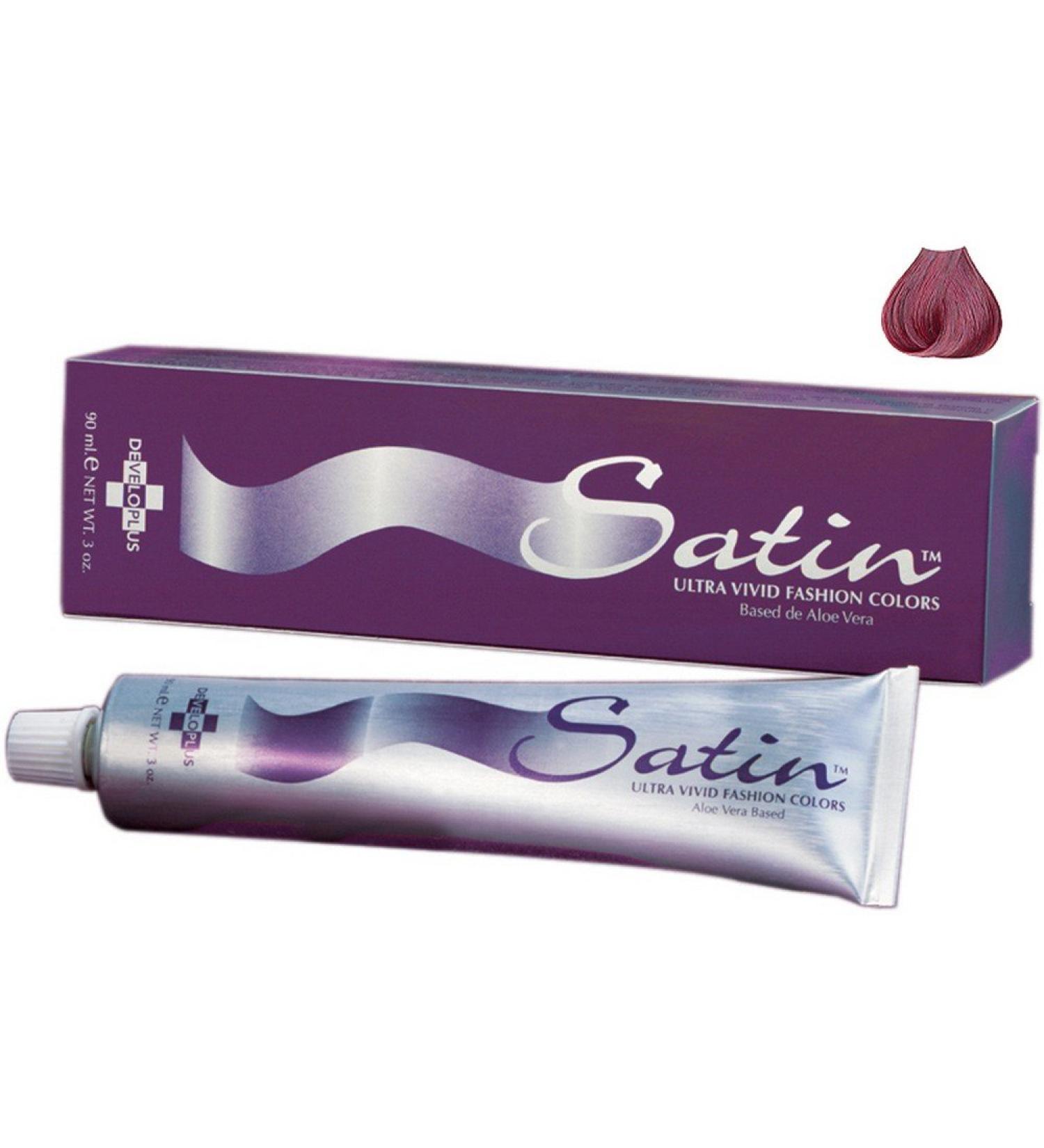 Satin Ultra Vivid Fashion Colors - Red Series (4MR Red Mahogany Chestnut)