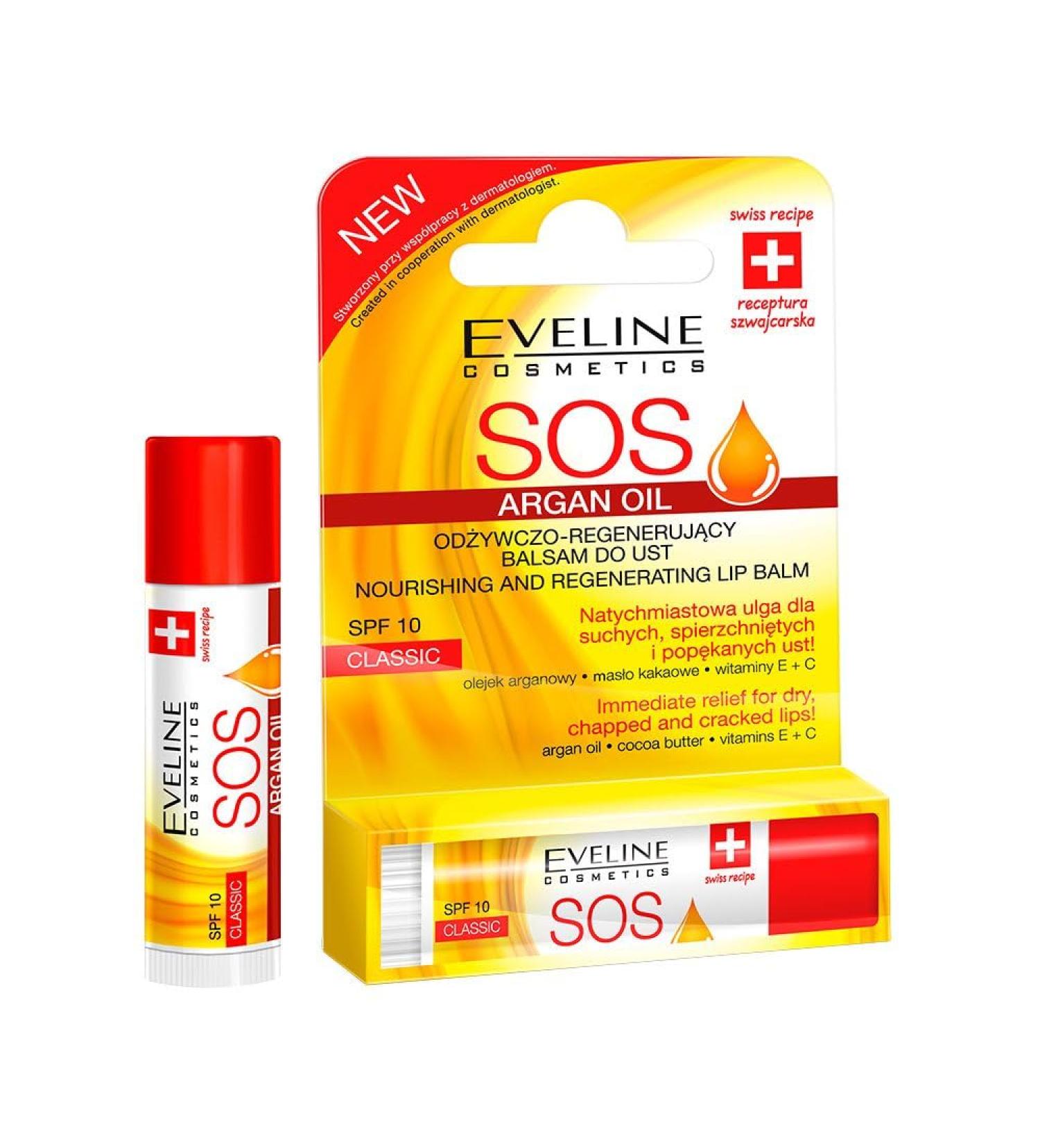 EVELINE COSMETICS Eveline Cosmetics SOS Classic Protective Lipstick