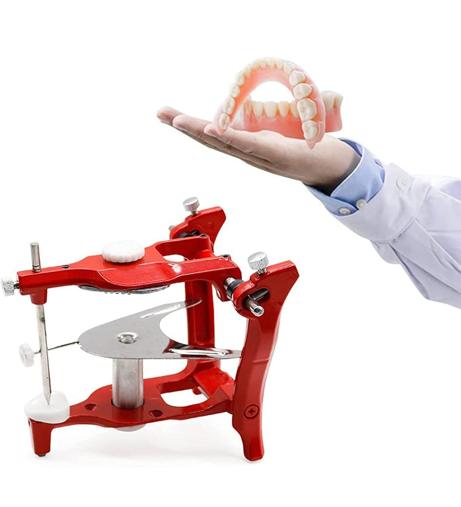 Buy Metal Magnetic Articulator - Adjustable Functional Articulator for Dental Labs Dentists & Students - International Shipping Available - Buy Online on GoSupps.com
